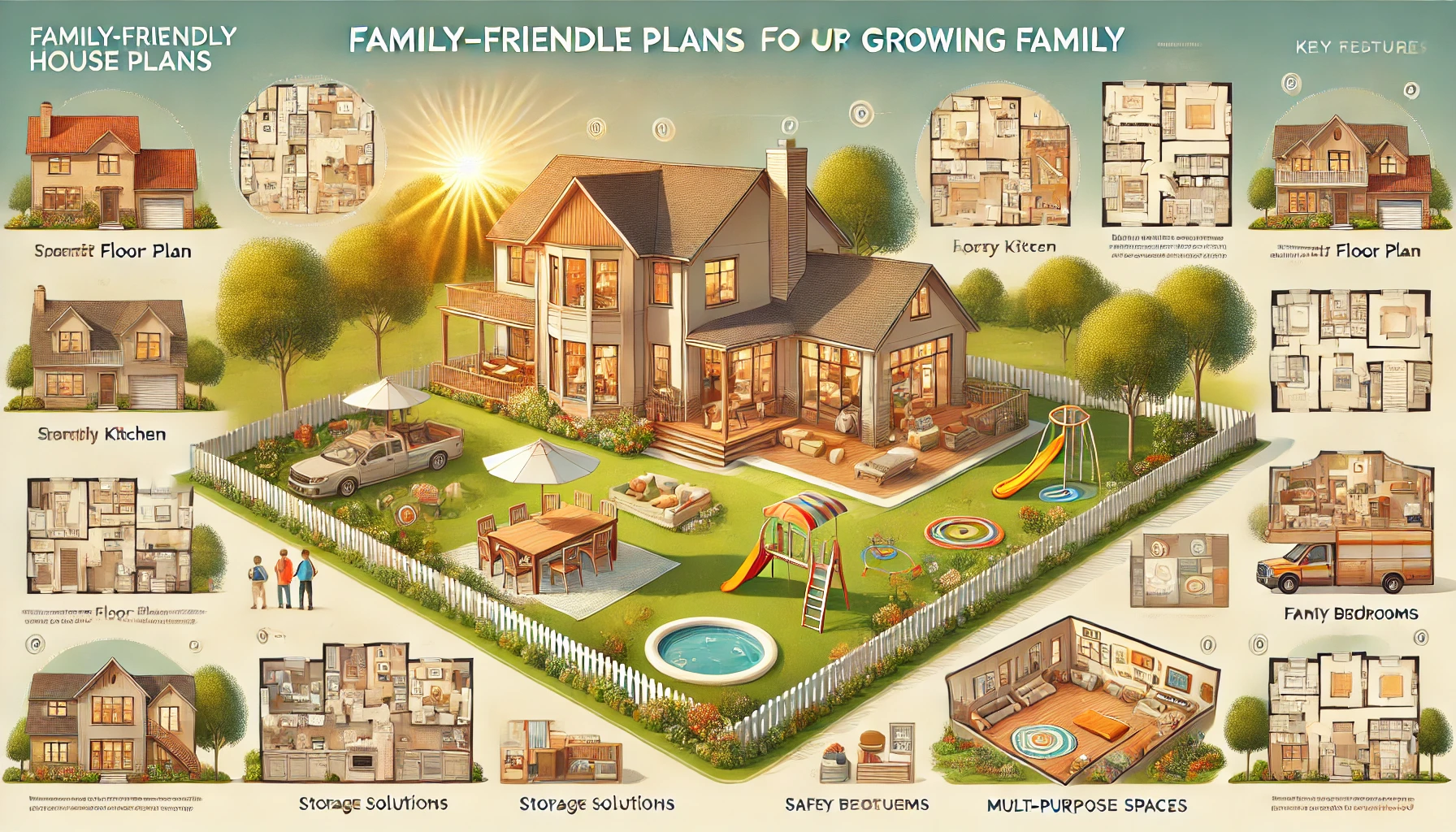 Family-Friendly House Plans: Creating the Perfect house for Your Growing Family