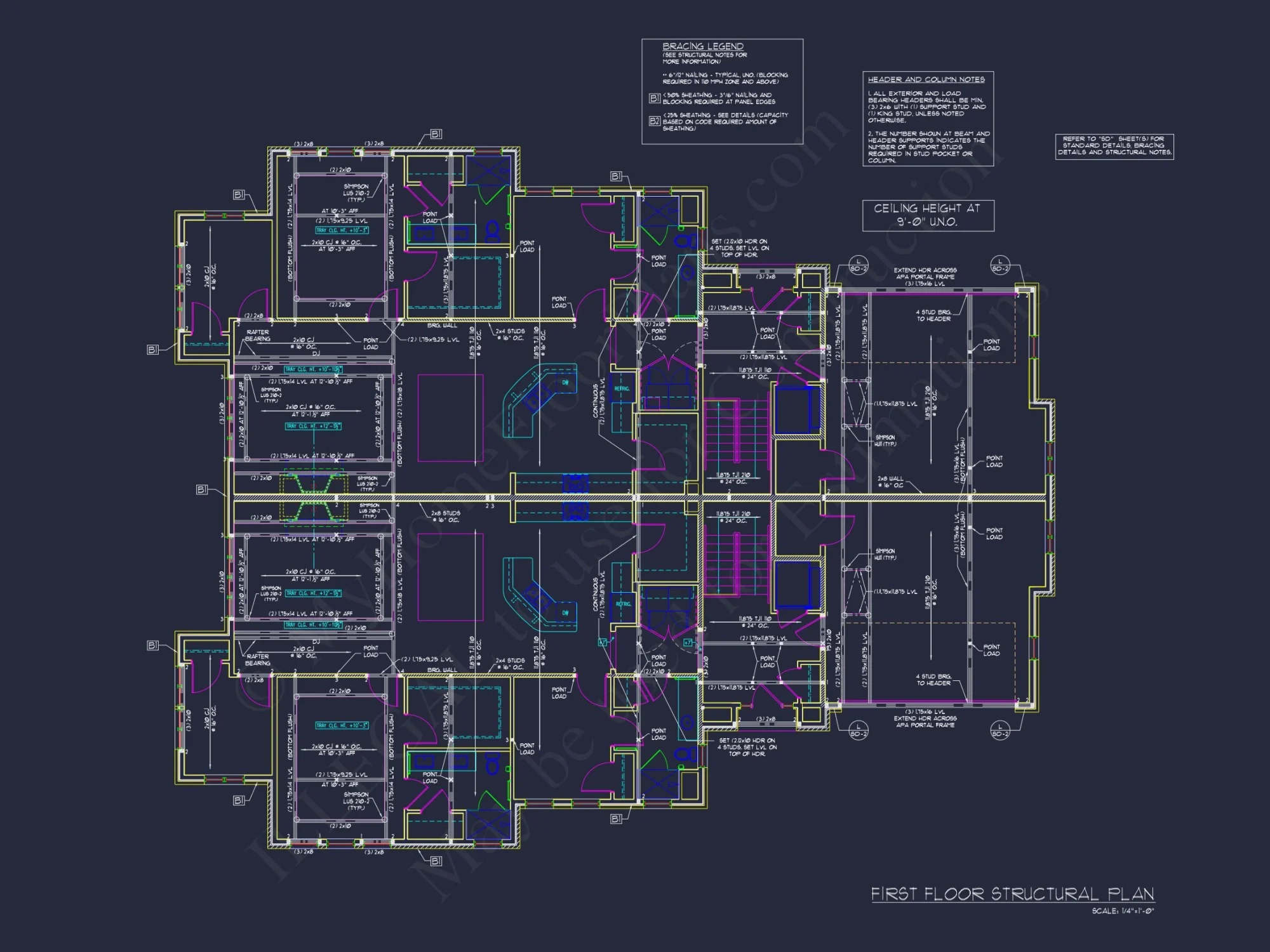 Modern Duplex house Plan – Spacious CAD Floor Designs