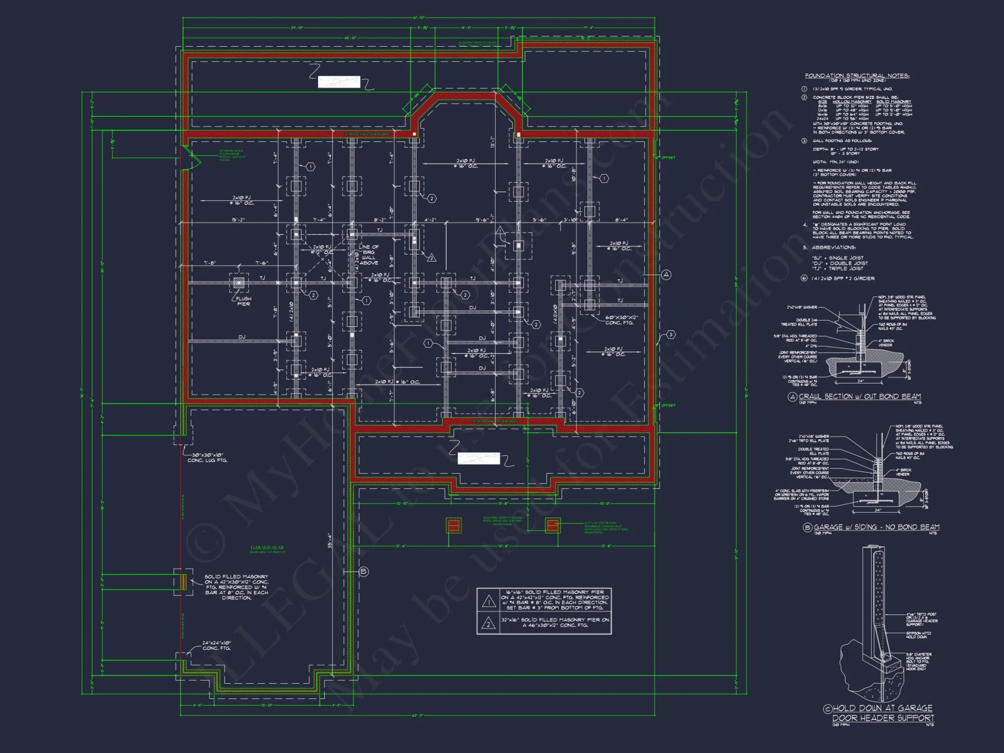 Elegant house Plan with 4 Bedrooms, Floor Plan, and CAD Design