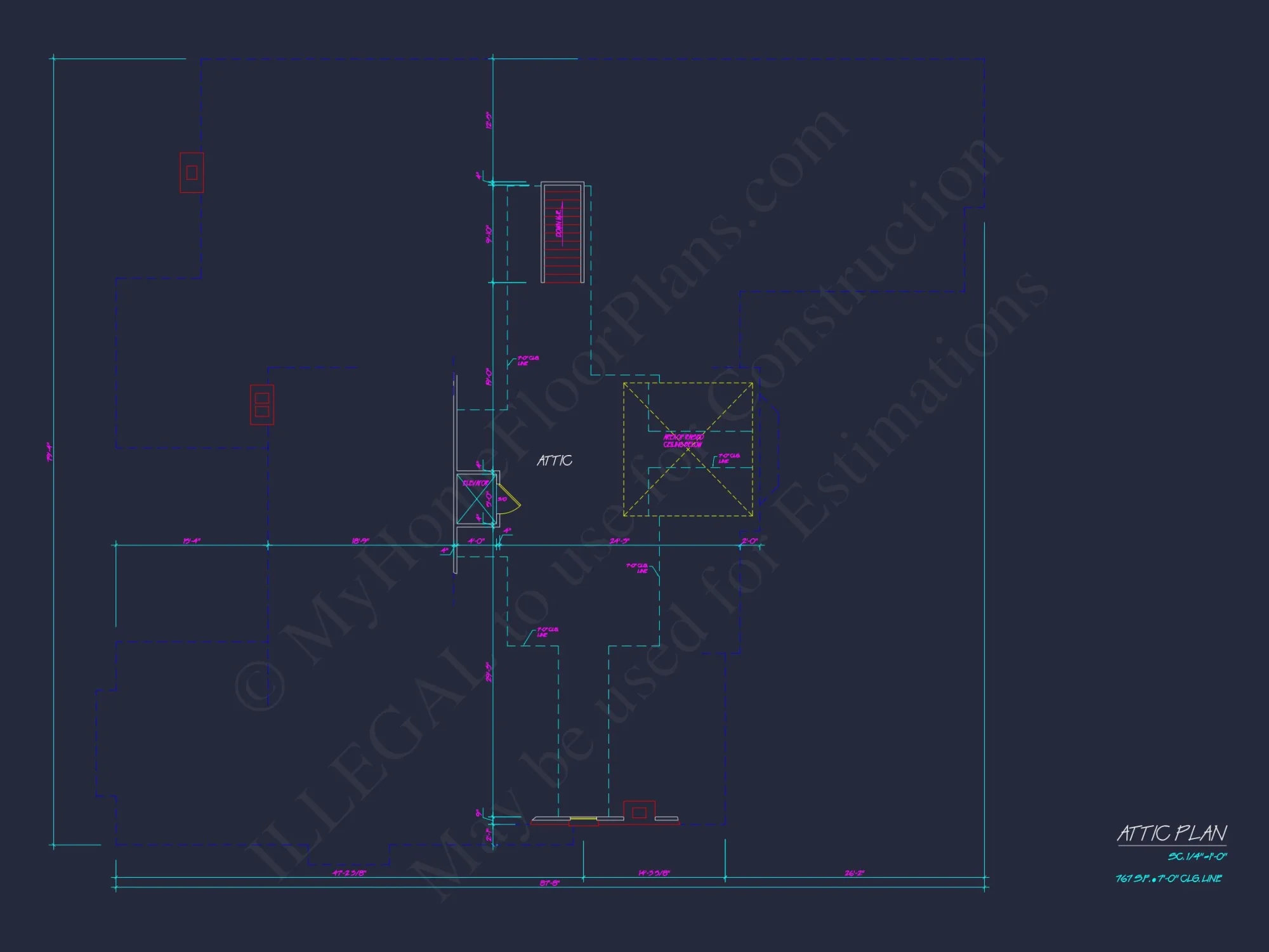 Luxury house Plan: 7782 Sq Ft, 5 Beds, 3 Story Blueprint