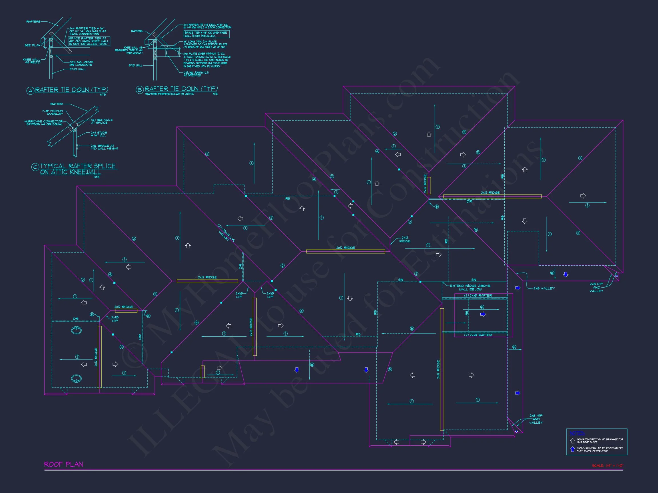 10-1538 HOUSE PLAN - Traditional Tudor House Plan with 4485 Sq Ft Floor Plan & Blueprint 15 Traditional Tudor house Plan with 4485 Sq Ft Floor Plan & Blueprint