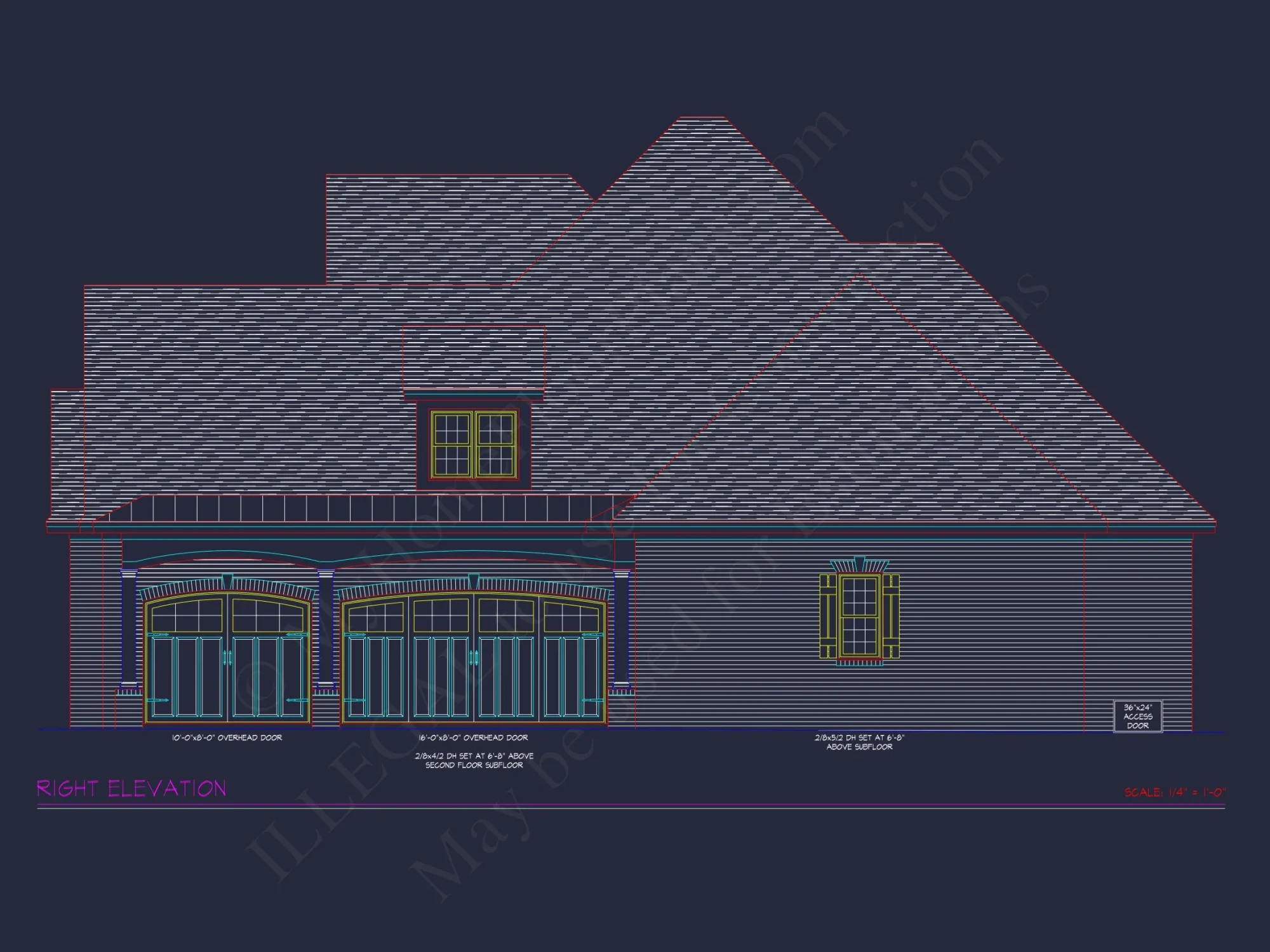Traditional Tudor house Plan with 4485 Sq Ft Floor Plan & Blueprint