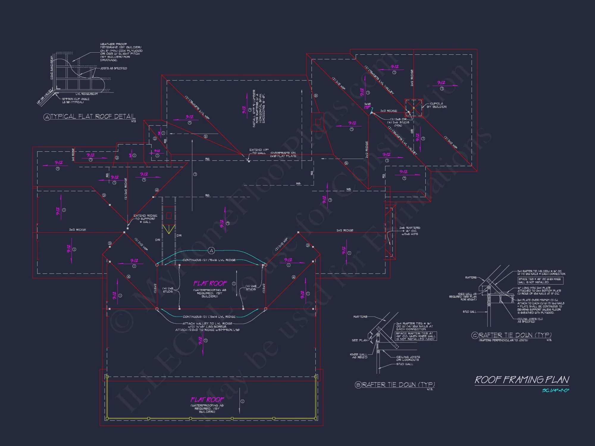 Traditional Colonial Revival house Plans & Blueprints - 6093 Sq Ft