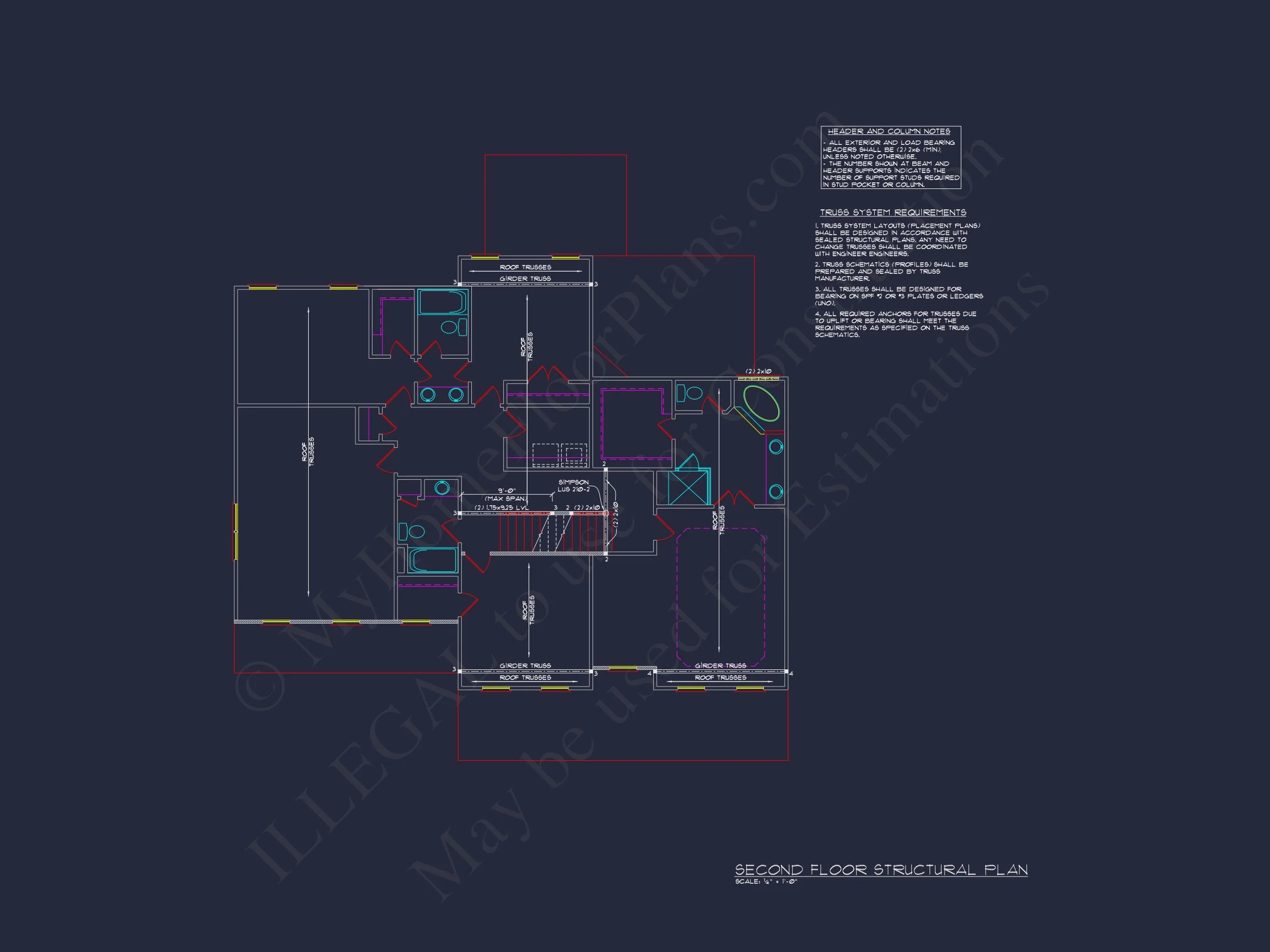 9-1671 HOUSE PLAN - Spacious 3-Story House Plan with 4 Bedrooms and CAD Designs 12 Spacious 3-Story house Plan with 4 Bedrooms and CAD Designs
