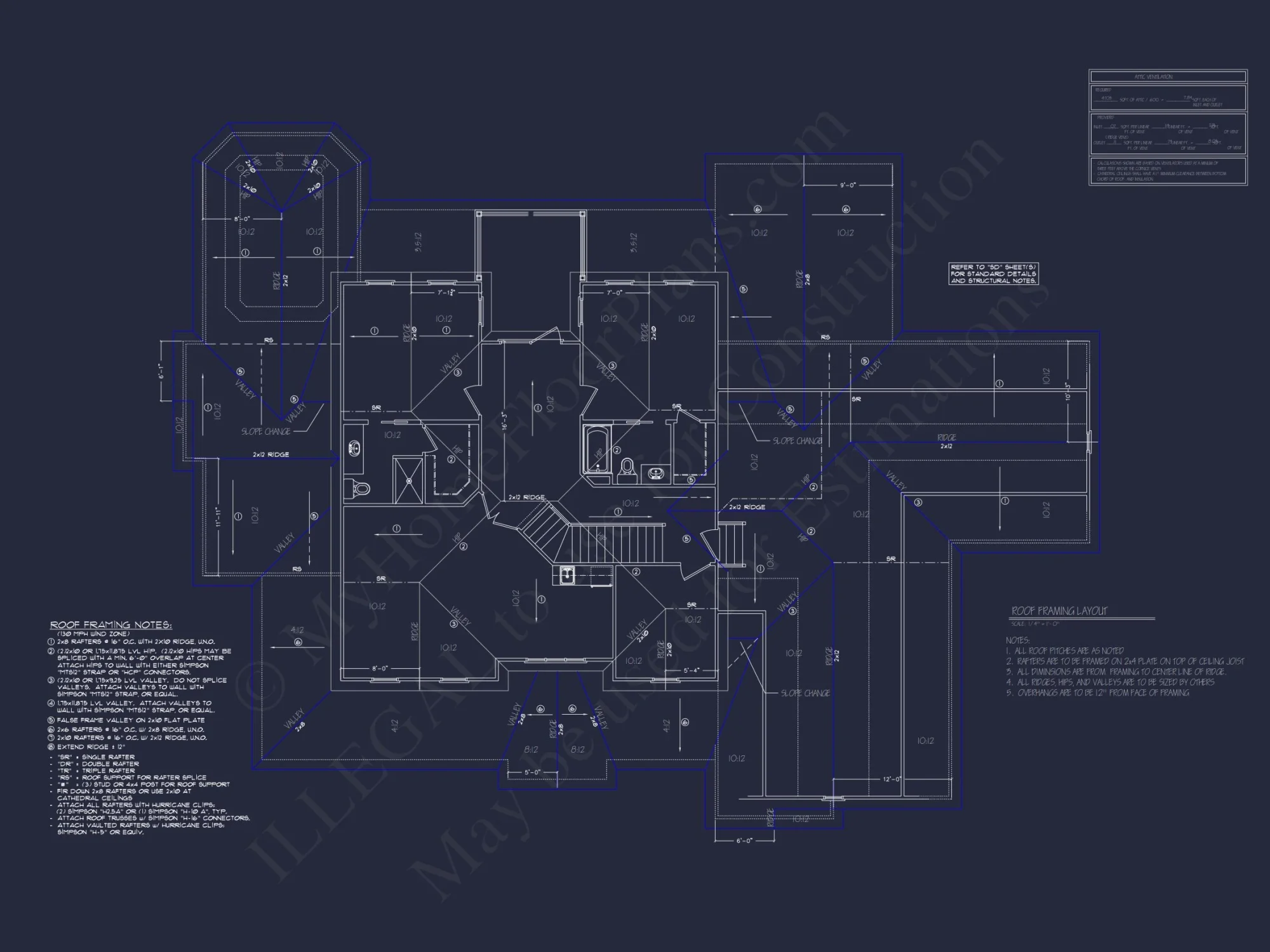 Traditional 4-Bedroom Country house Plan & Blueprint Designs