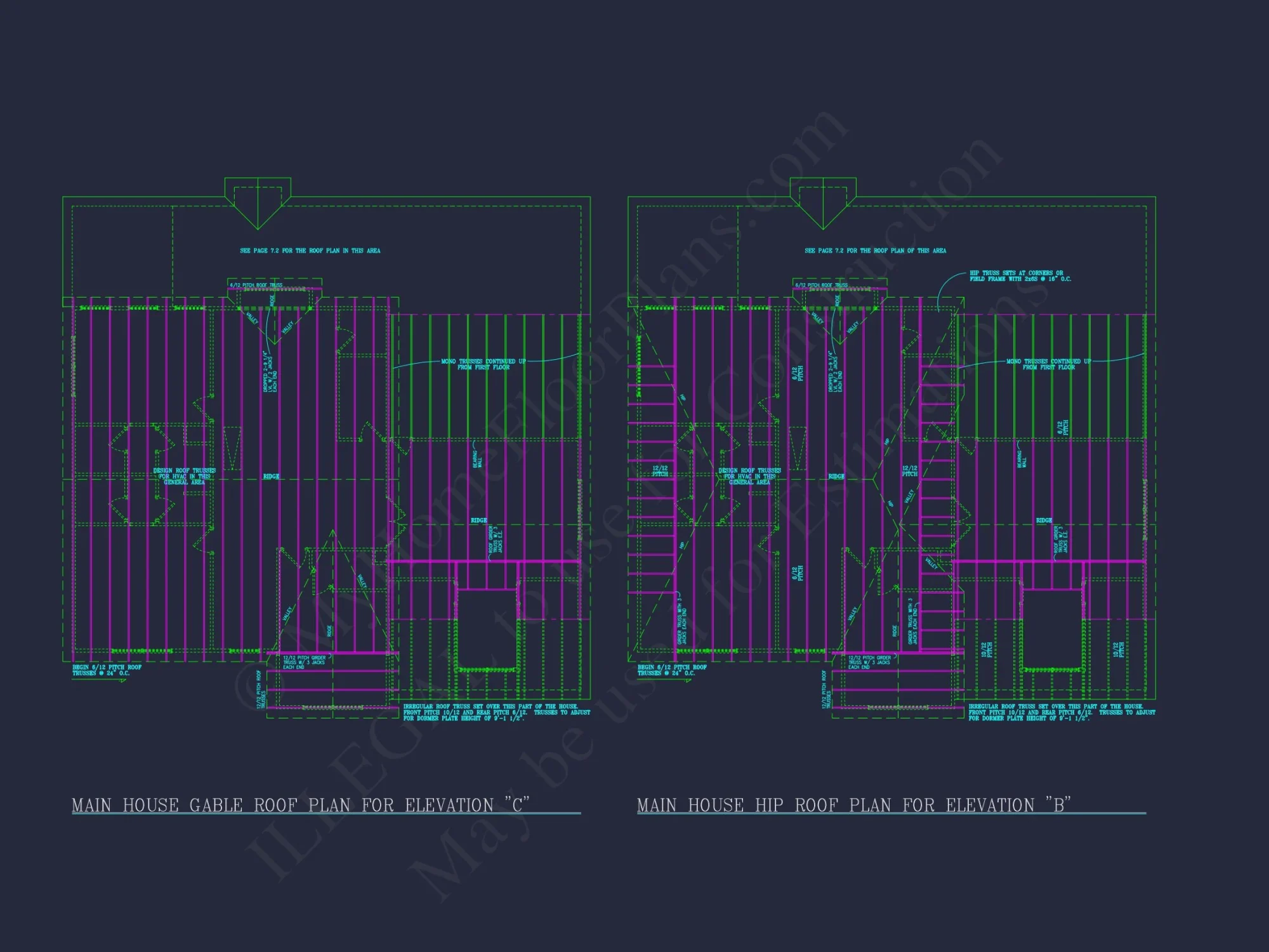Elegant house Plan: Detailed Blueprints, CAD Designs & Floor Plans