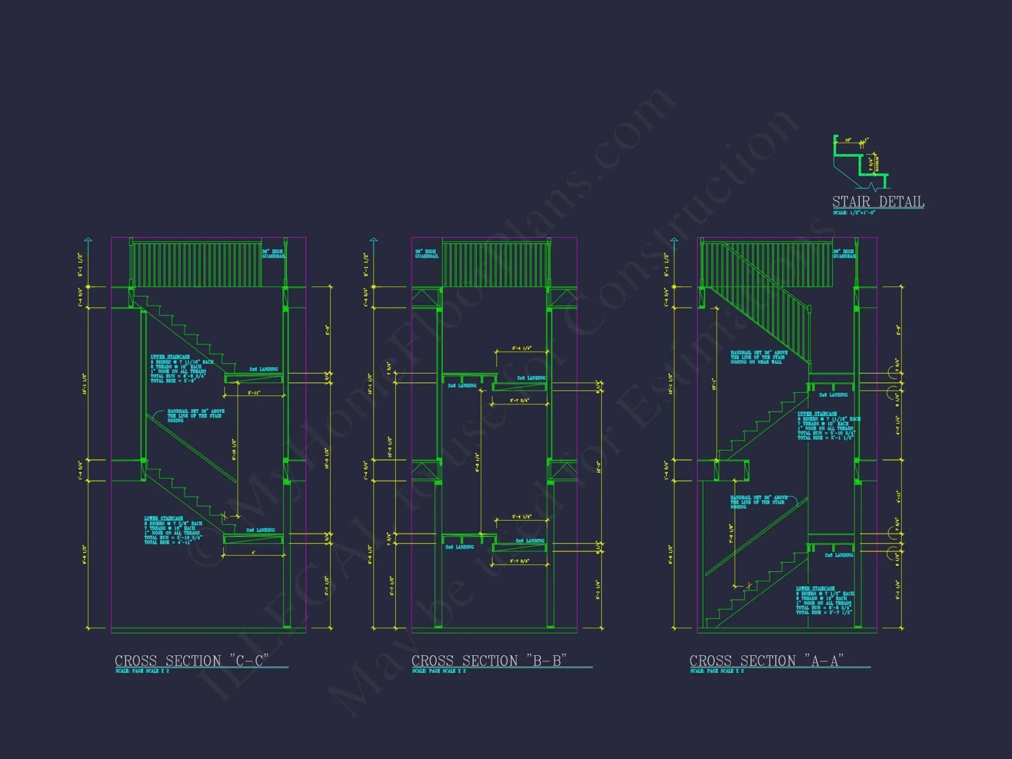Elegant house Plan: Detailed Blueprints, CAD Designs & Floor Plans