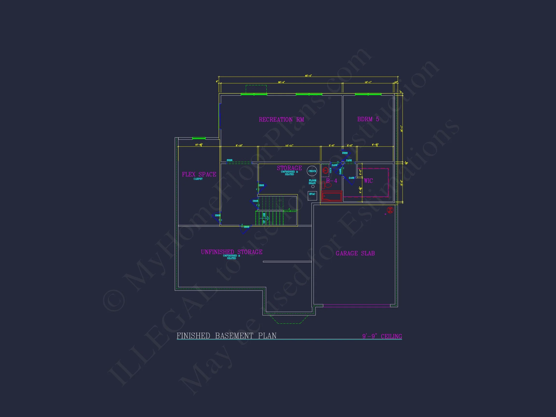 8-1523 HOUSE PLAN - Elegant House Plan: Detailed Blueprints, CAD Designs & Floor Plans 12 Elegant house Plan: Detailed Blueprints, CAD Designs & Floor Plans