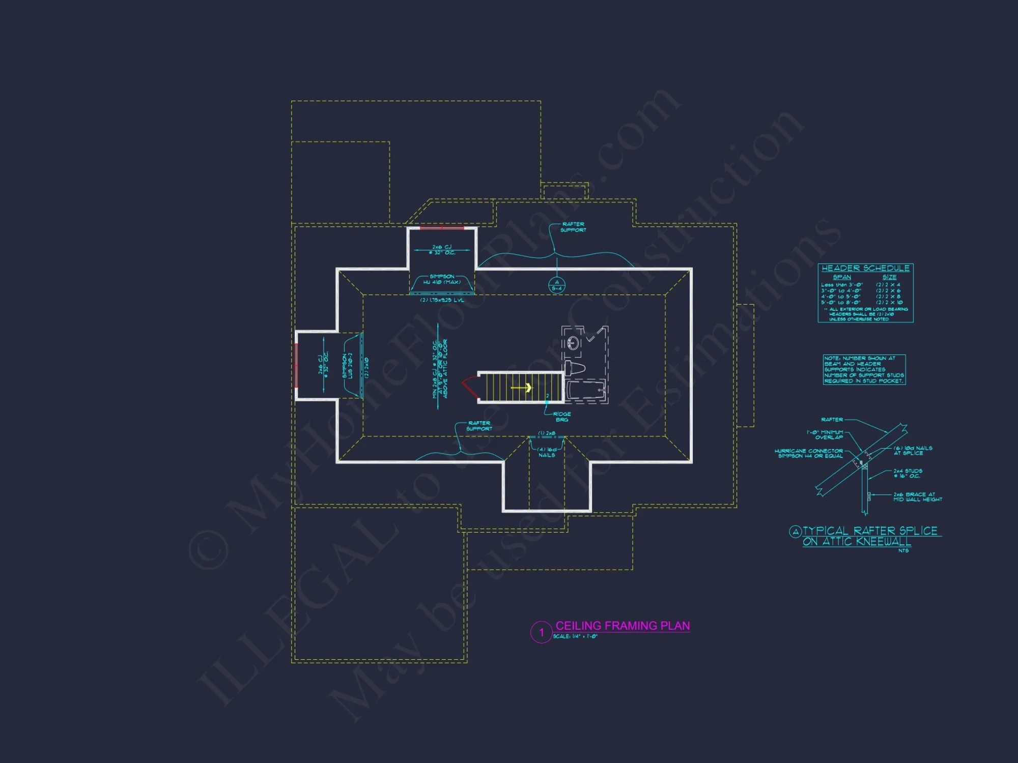 Colonial Revival house Plan: 3D Blueprint for Spacious Designs