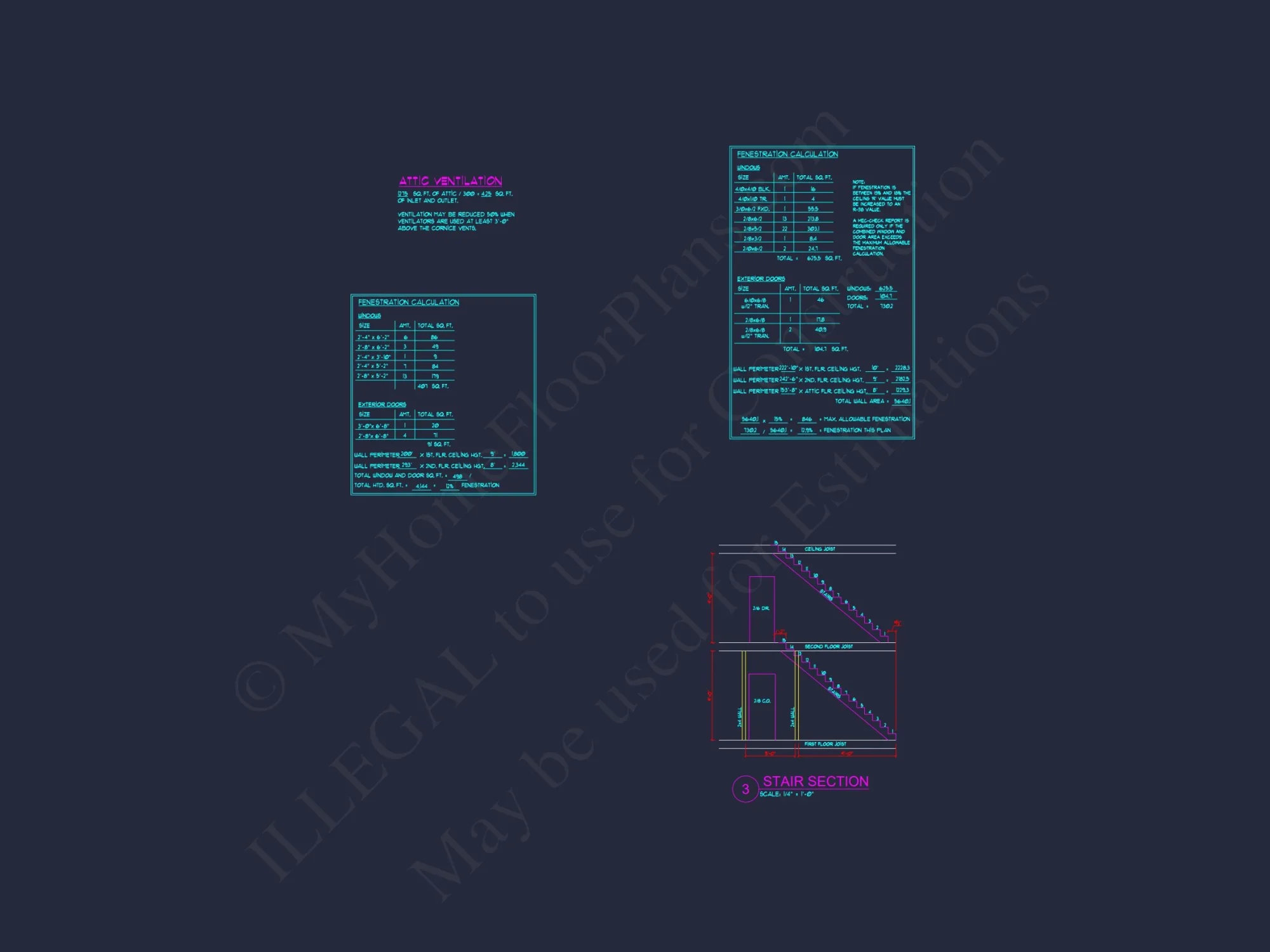 Spacious 2-Story house Plan with CAD Designs and 4 Elevations