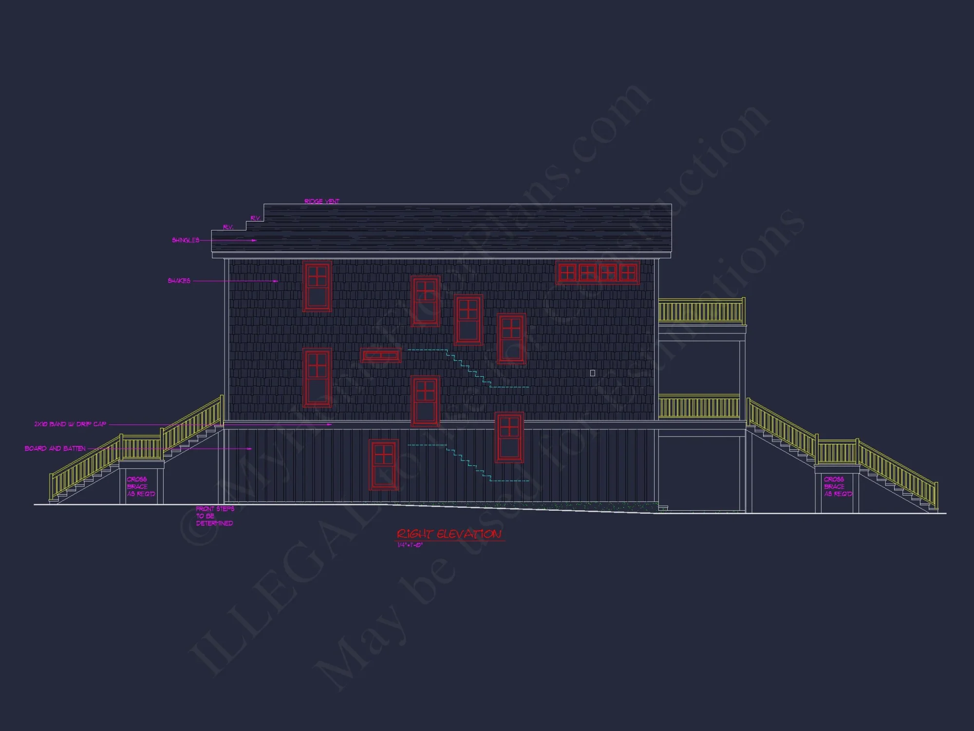 Elegant Beach house Plan with Detailed CAD Designs & Blueprints