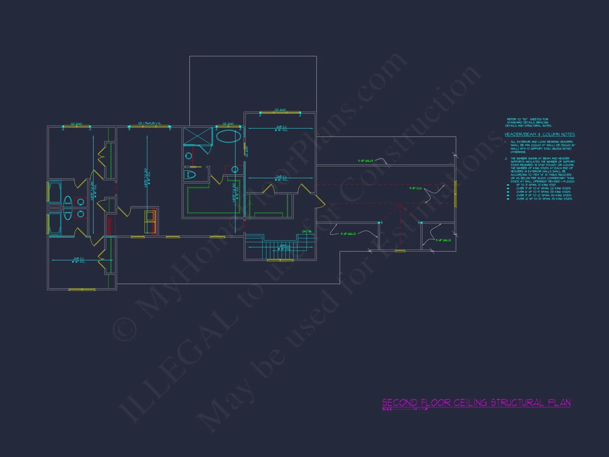 Colonial Farmhouse house Plan with CAD Designs and Floor Blueprint