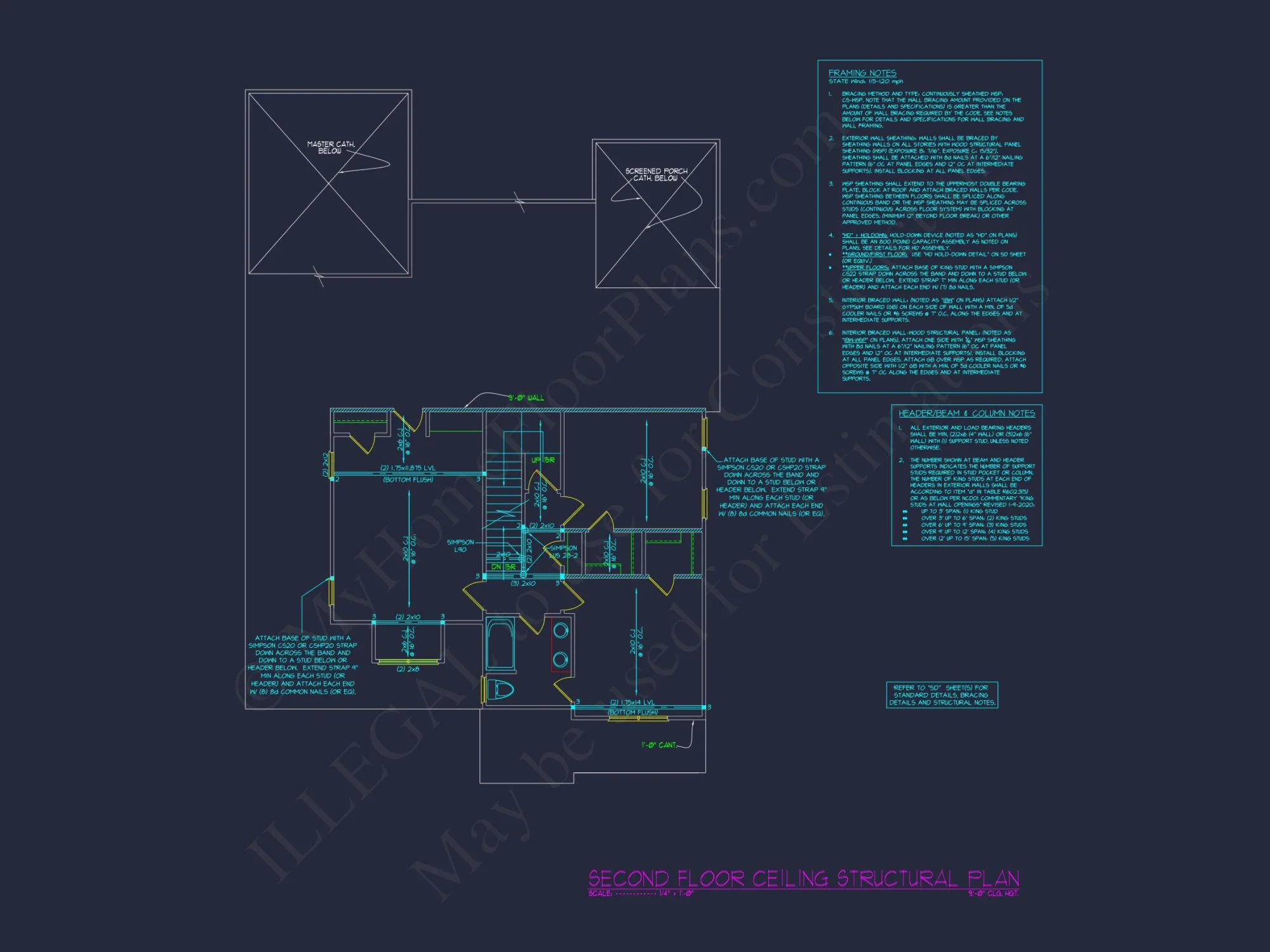 Elegant house Plan with Floor Plan, CAD Blueprint & Designs