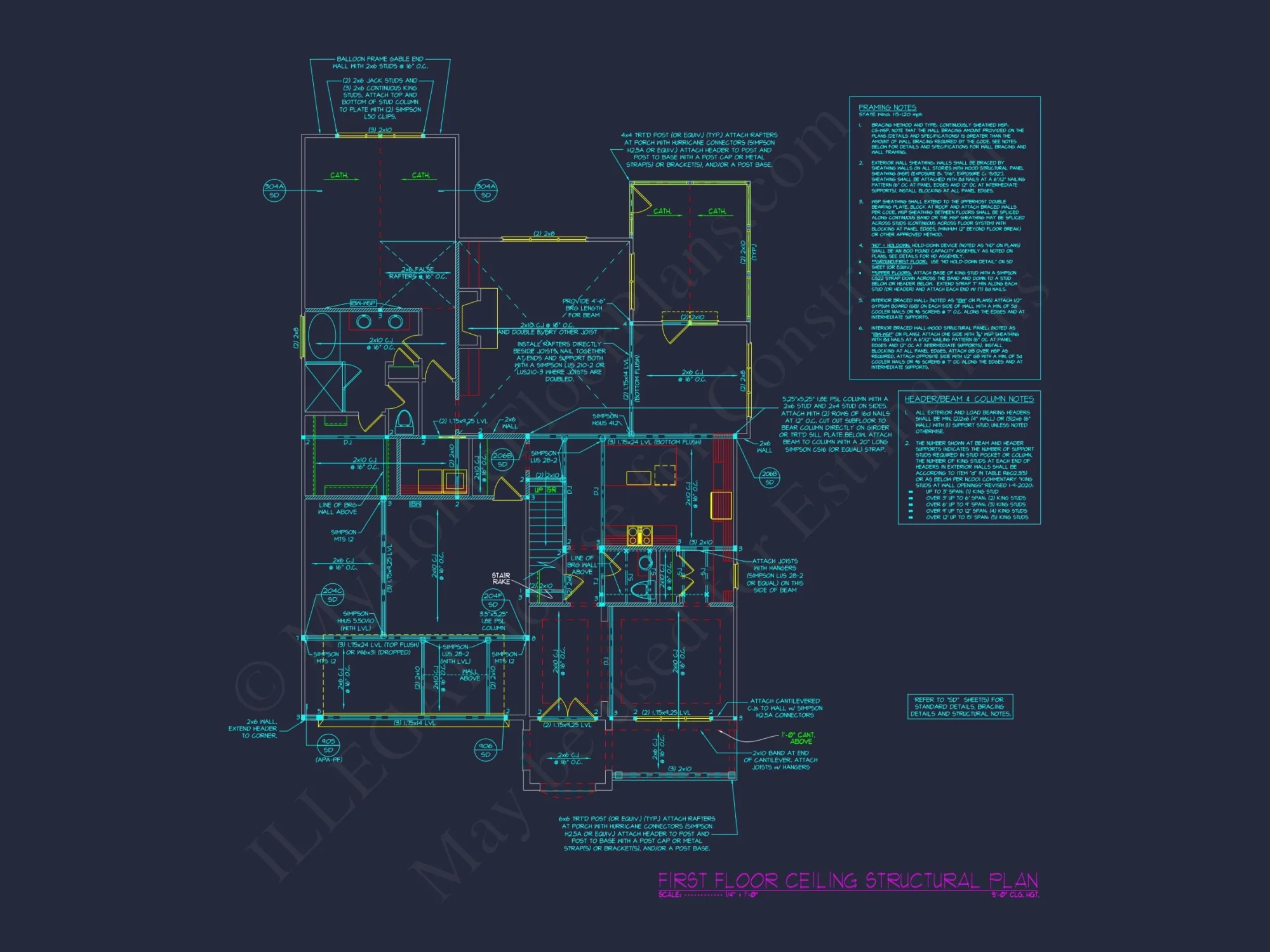 Elegant house Plan with Floor Plan, CAD Blueprint & Designs