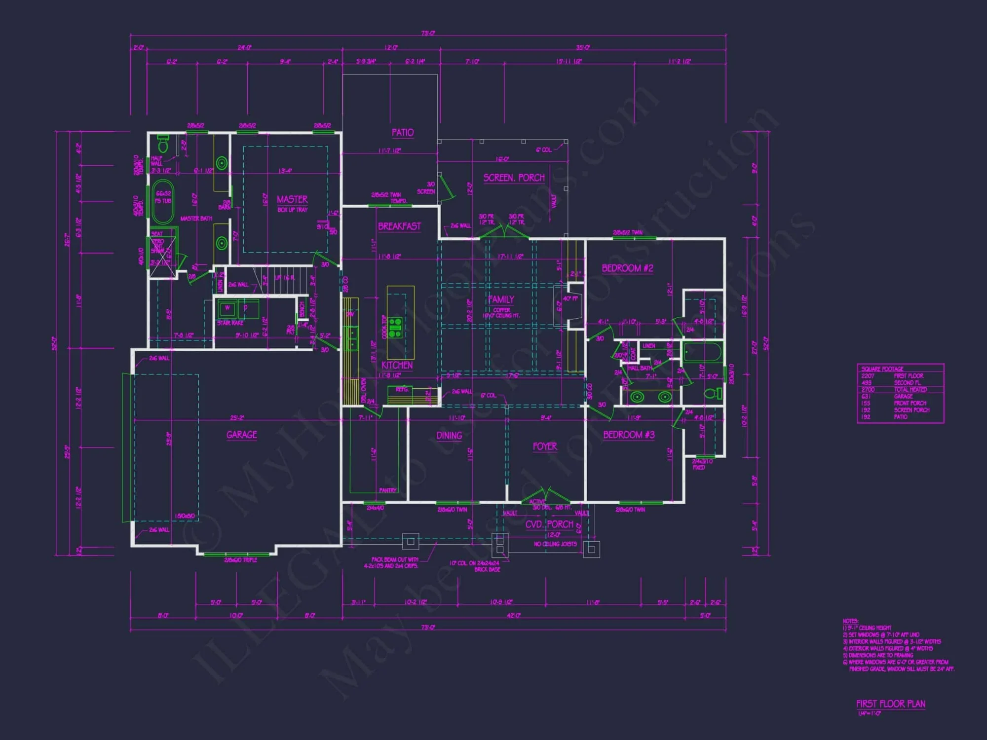 Spacious 1.5-Story house Plan with Modern Craftsman Designs