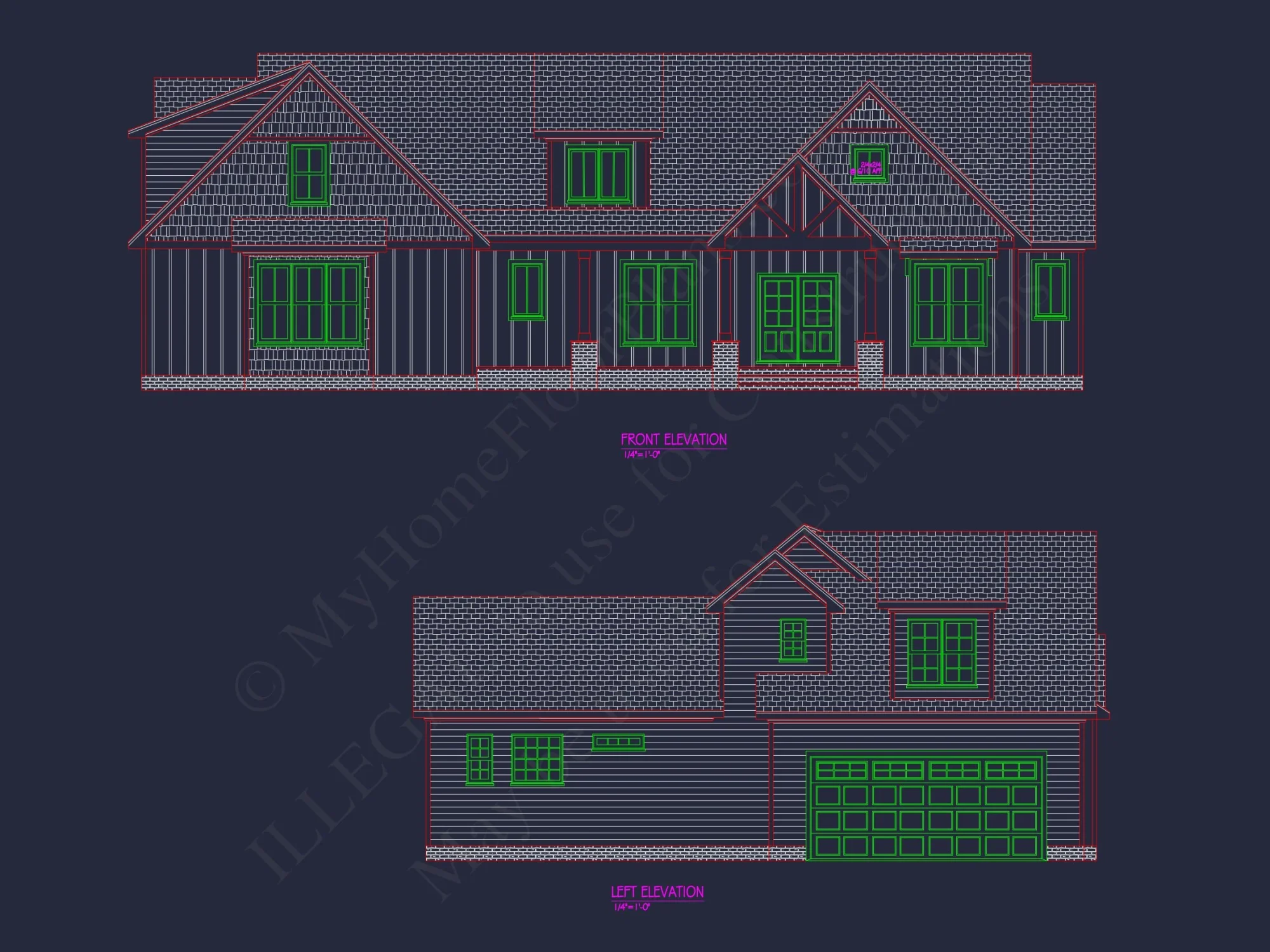 Spacious 1.5-Story house Plan with Modern Craftsman Designs