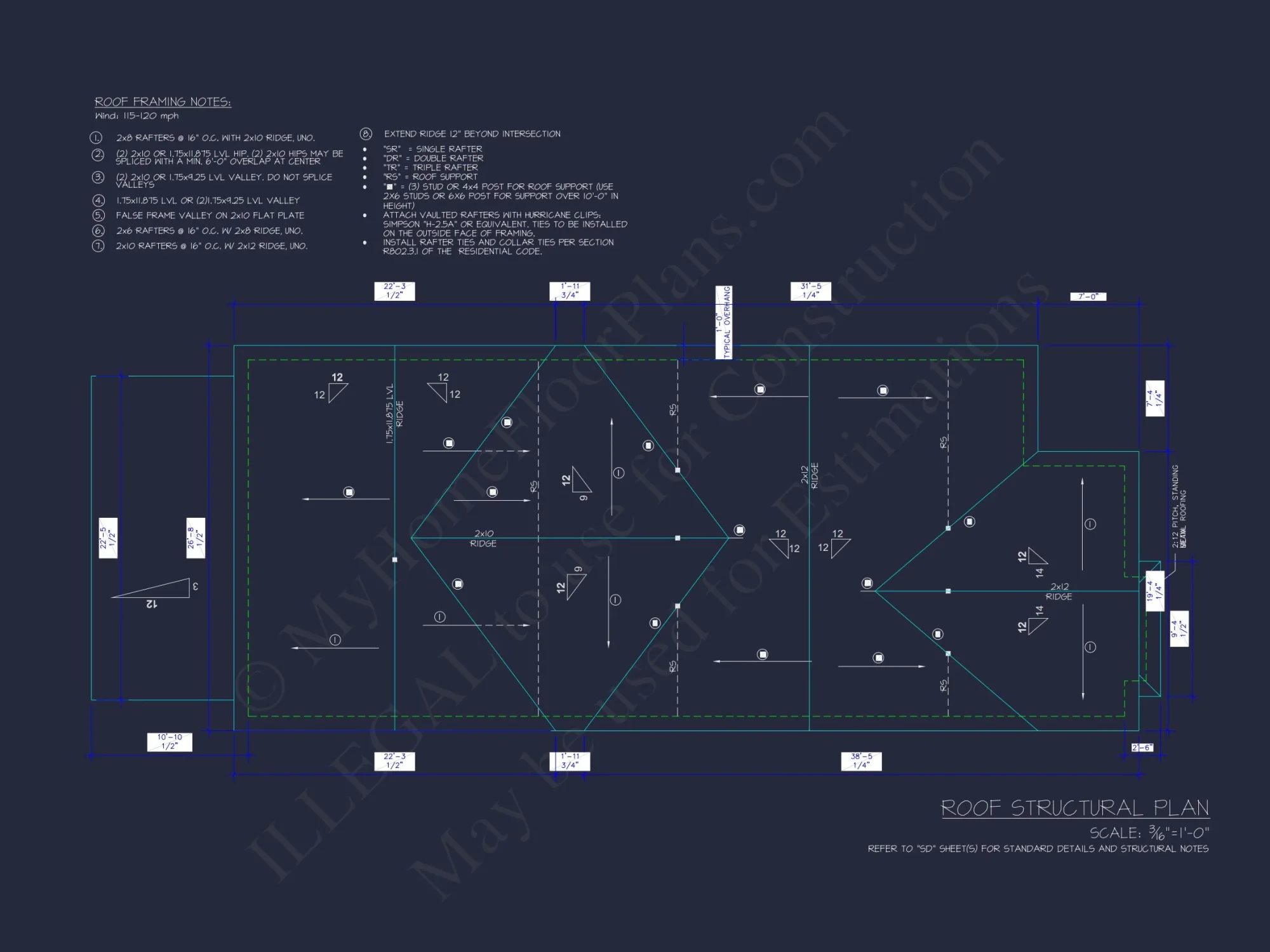 Modern Craftsman house Plan with 3-Story Floor Blueprint Designs