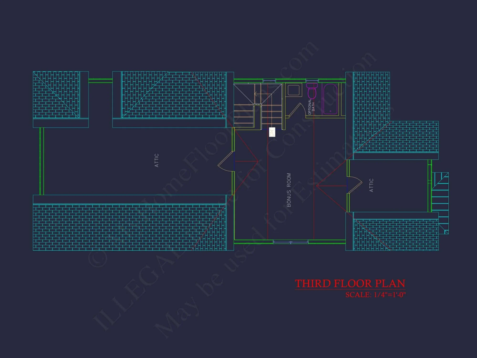 Modern Craftsman house Plan with 3-Story Floor Blueprint Designs
