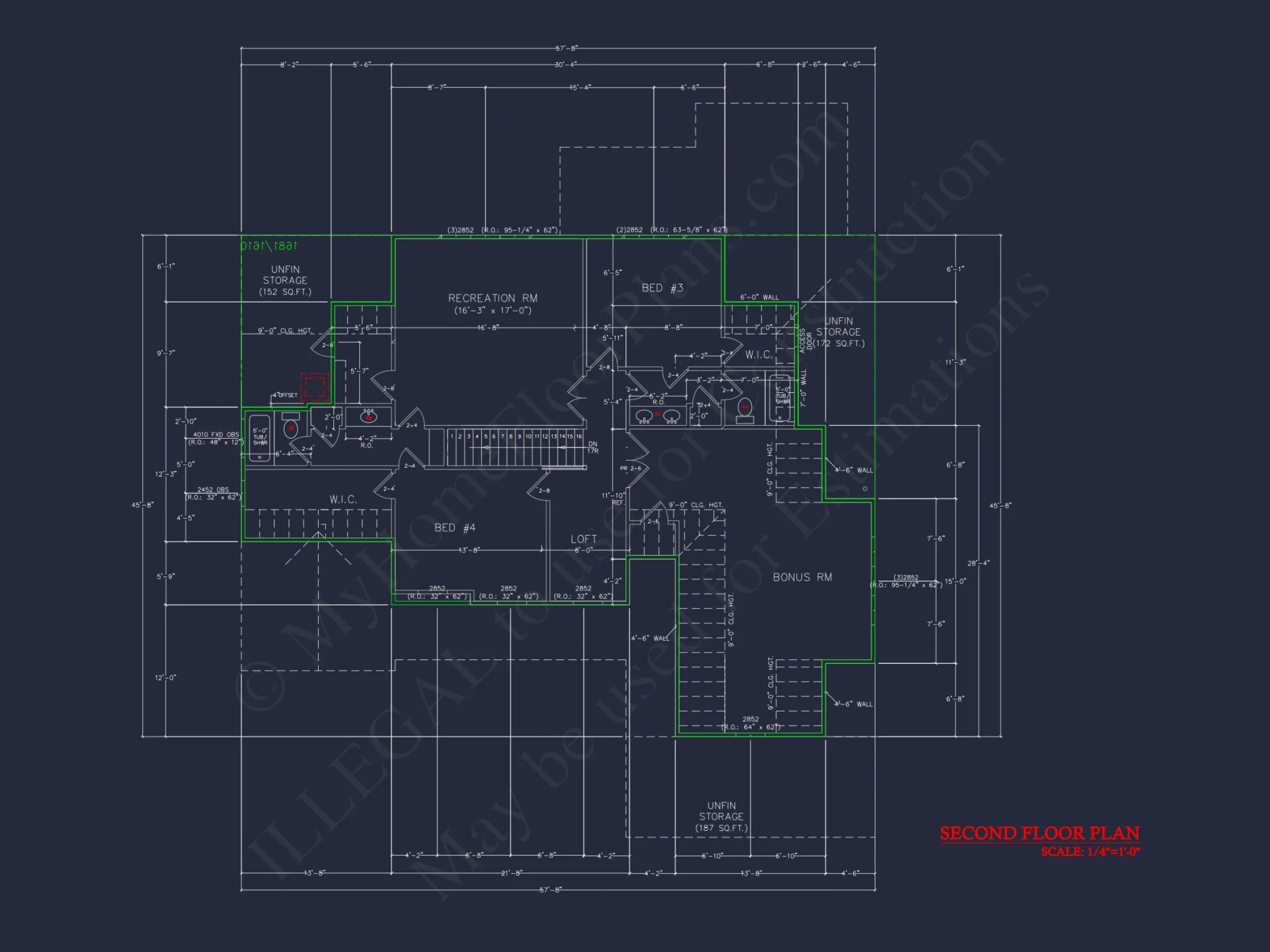 Modern Craftsman house Plan with Spacious Floor Design and CAD Blueprints
