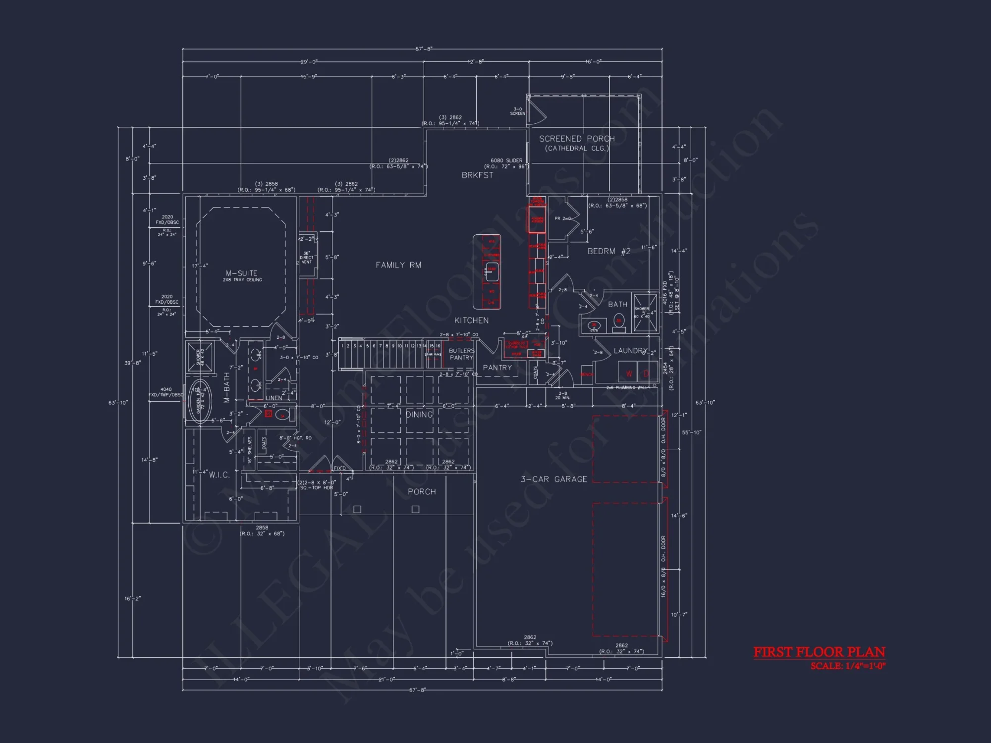 Modern Craftsman house Plan with Spacious Floor Design and CAD Blueprints