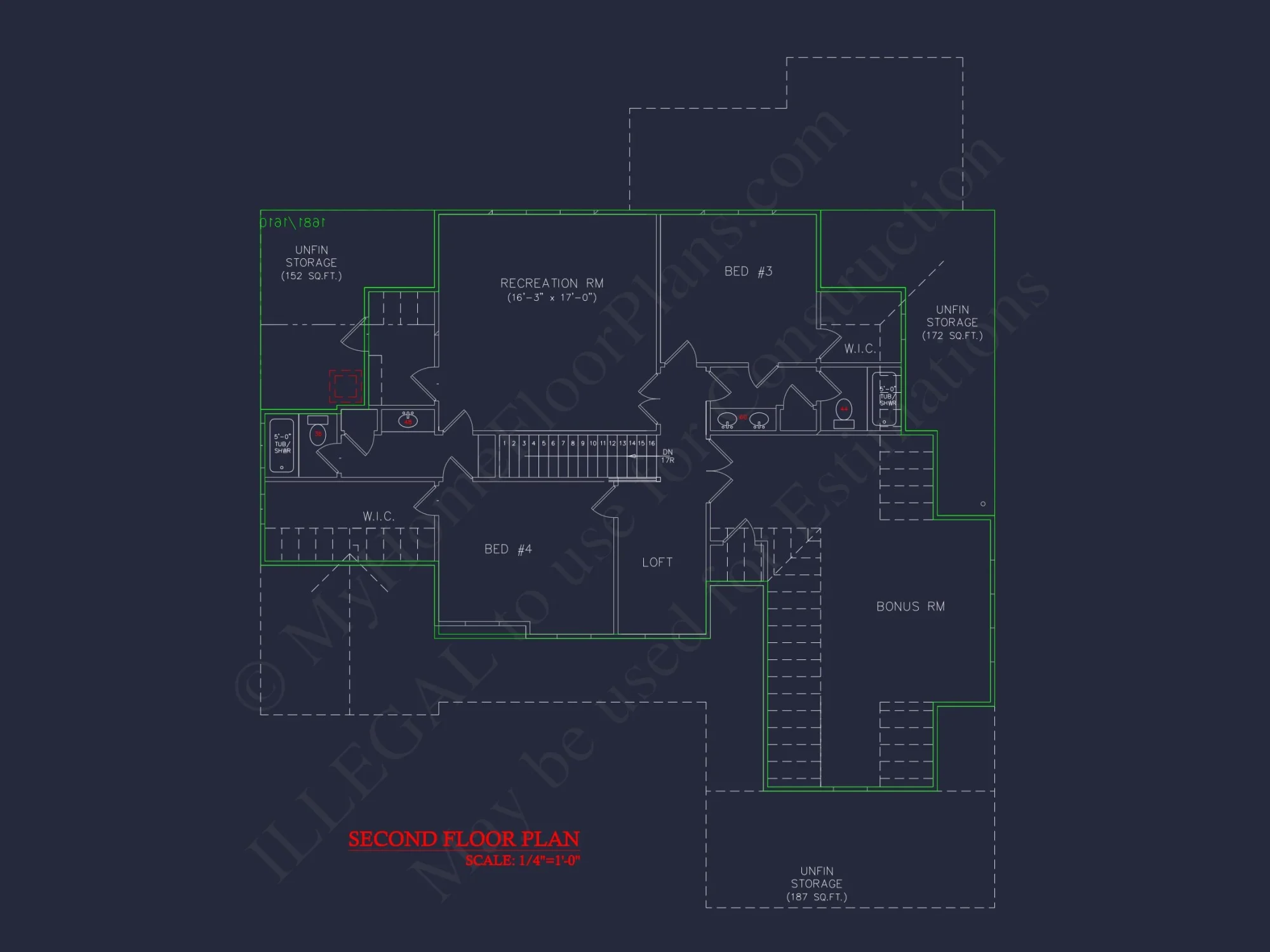 Modern Craftsman house Plan with Spacious Floor Design and CAD Blueprints