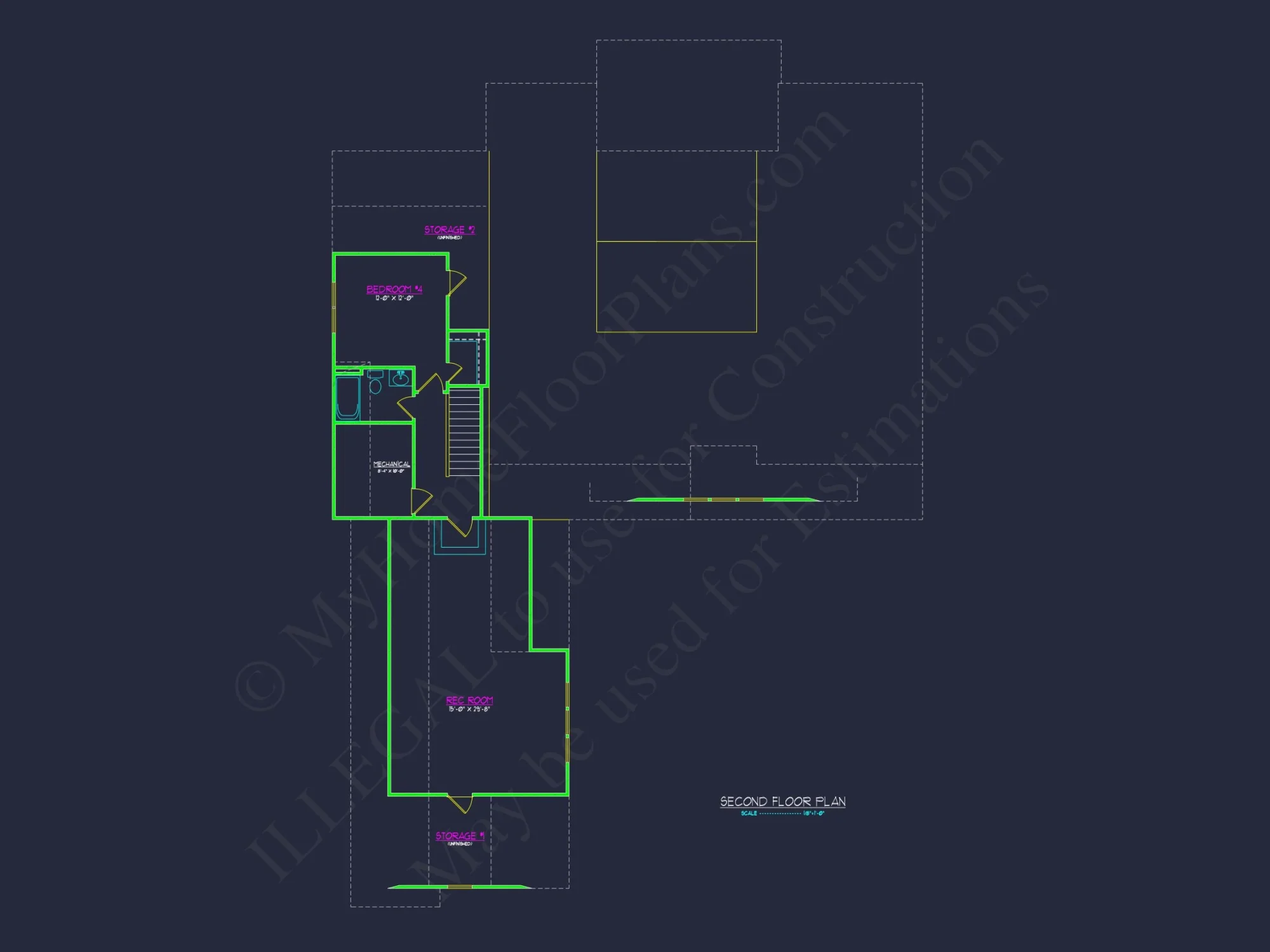 Modern Craftsman house Plan with 1.5 Floors and Spacious Garage