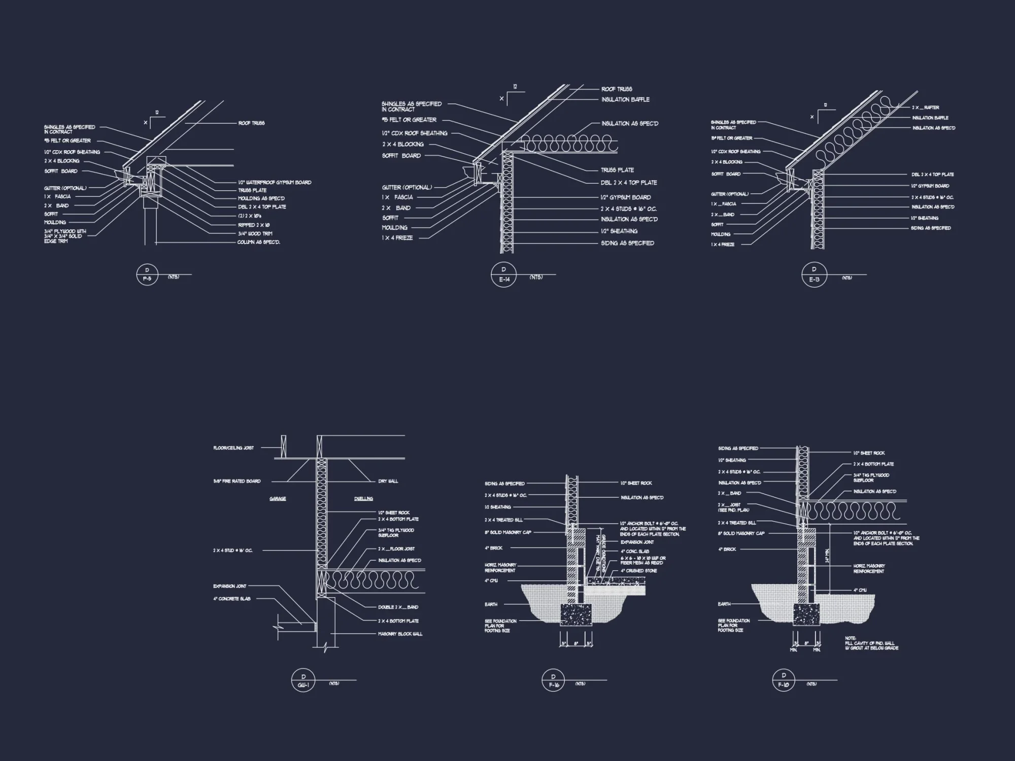 Architectural house Floor Plan