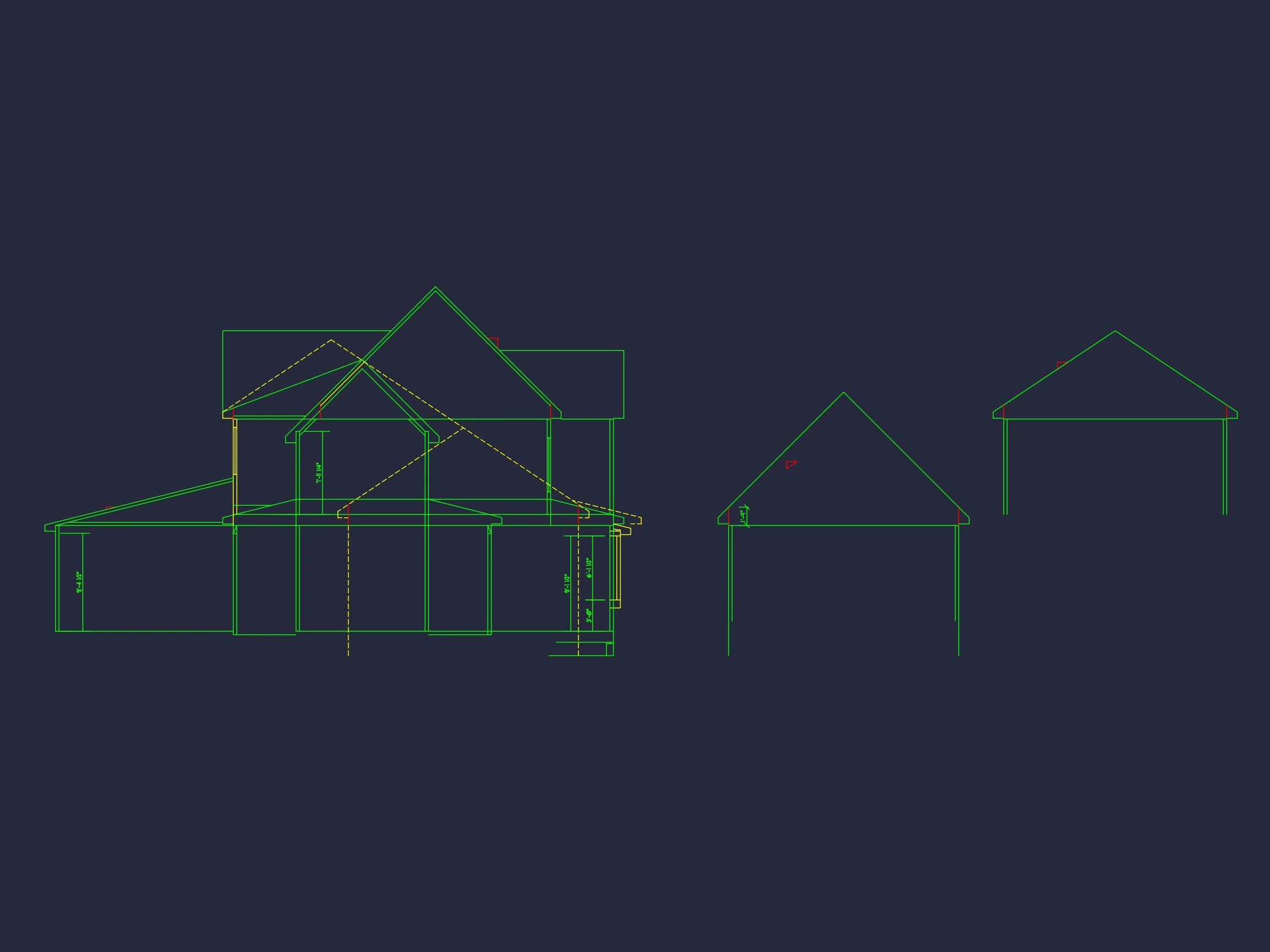 2-Story CAD Design Blueprint