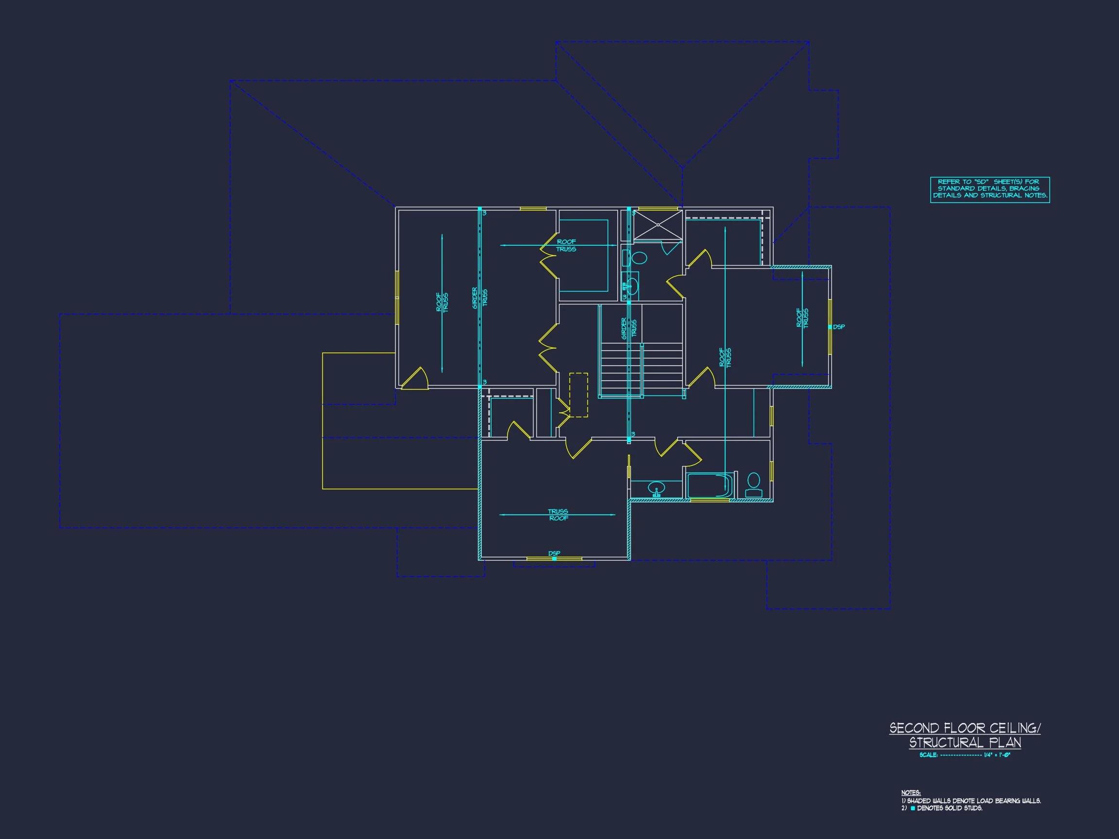 2-Story CAD Design Blueprint