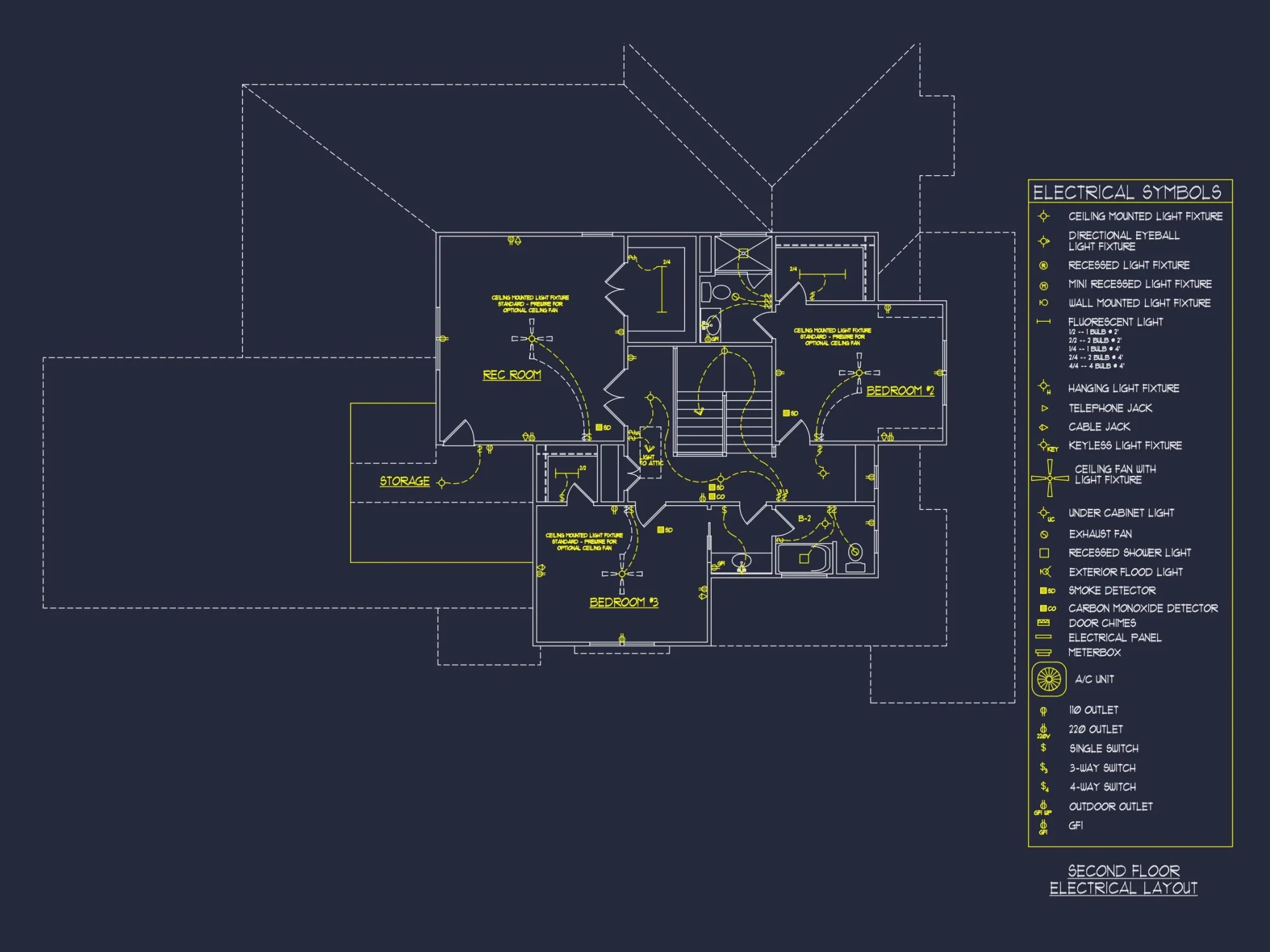 Architectural house Floor Plan