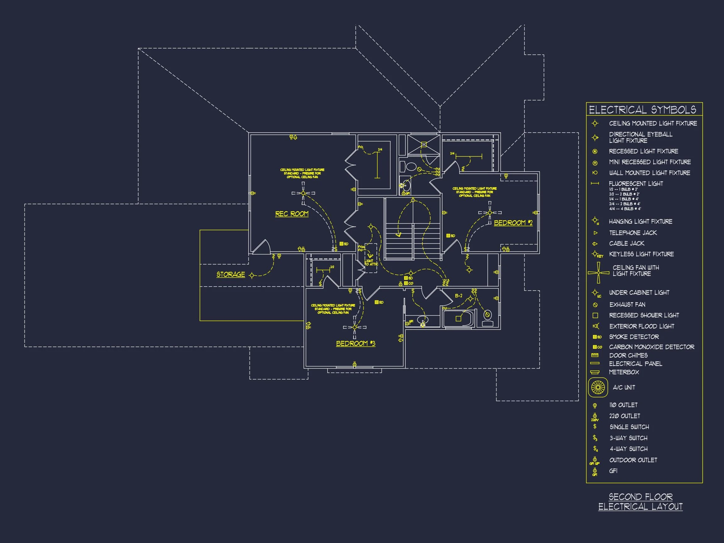 Architectural house Floor Plan