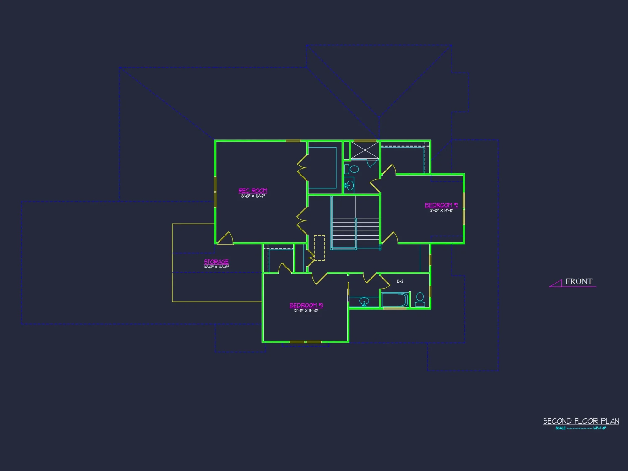 Architectural house Floor Plan