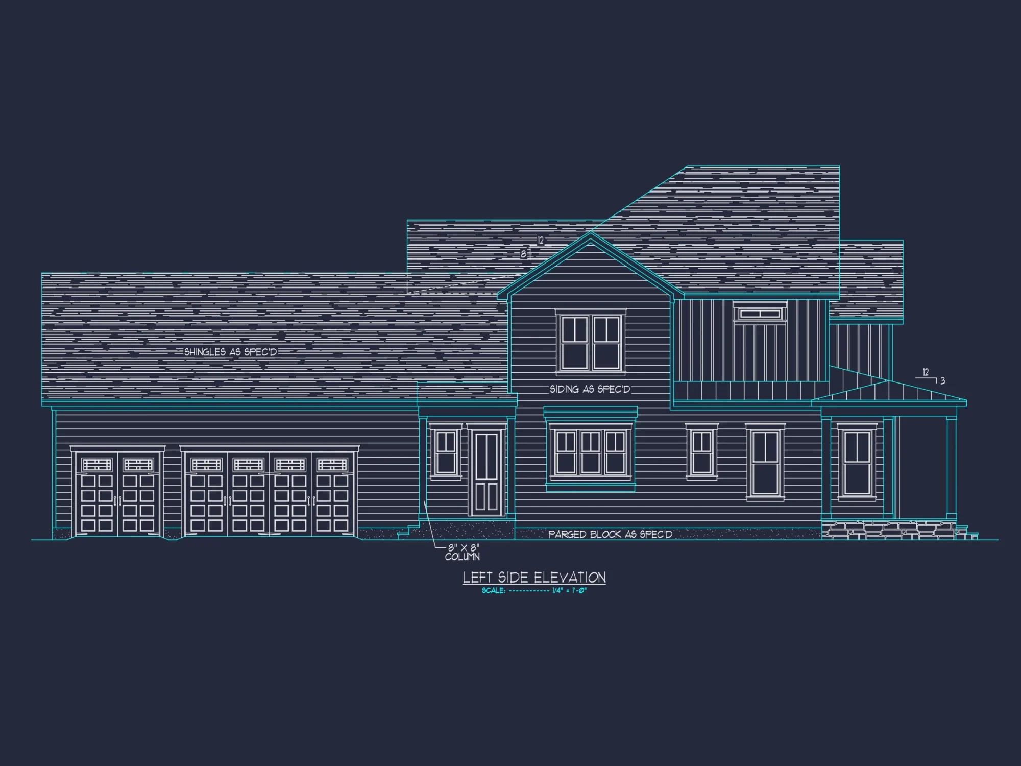 Architectural house Floor Plan