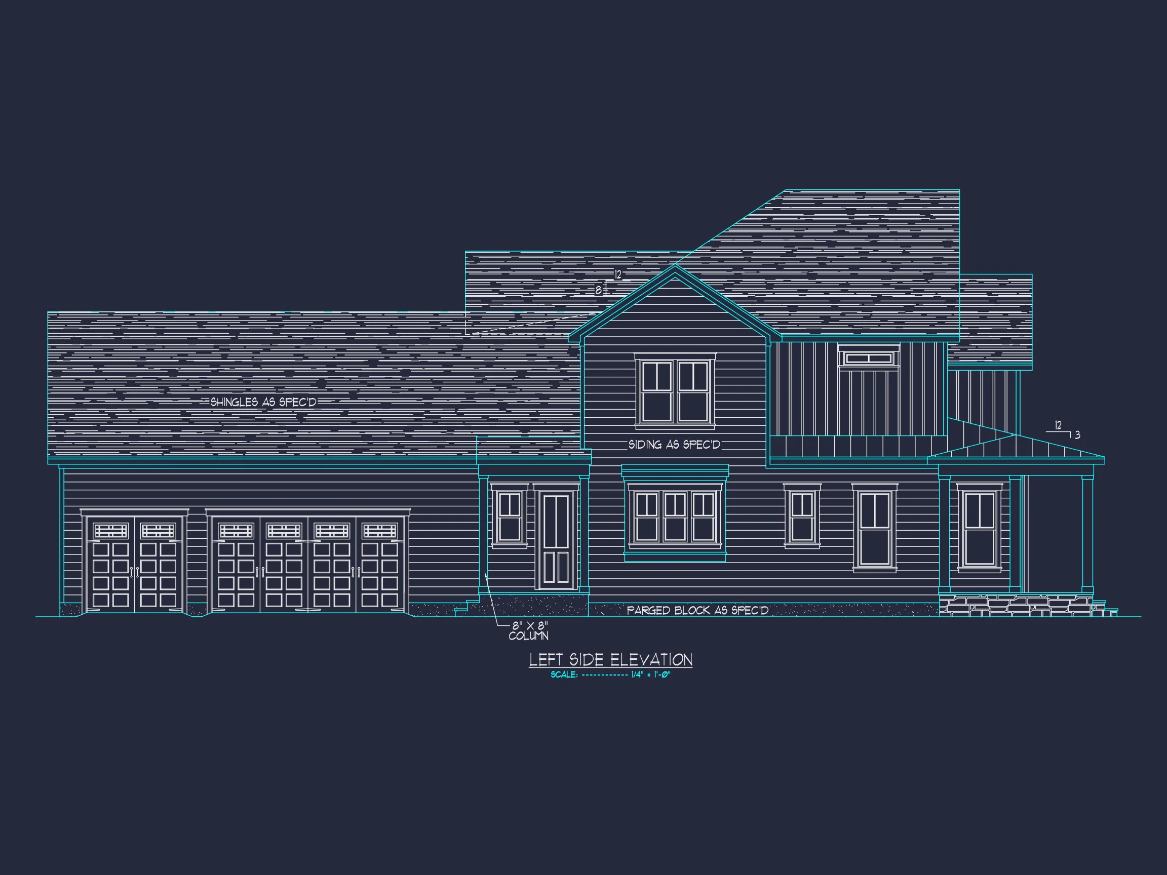 Architectural house Floor Plan