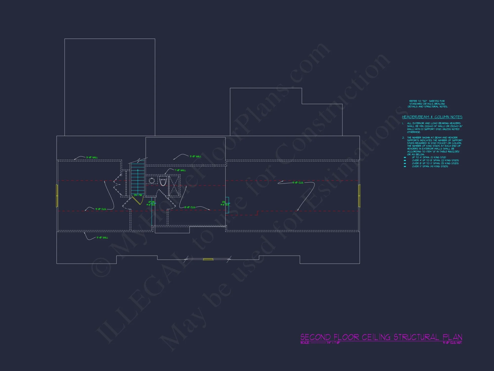 Stylish Modern Craftsman Floor Plan with Open Design