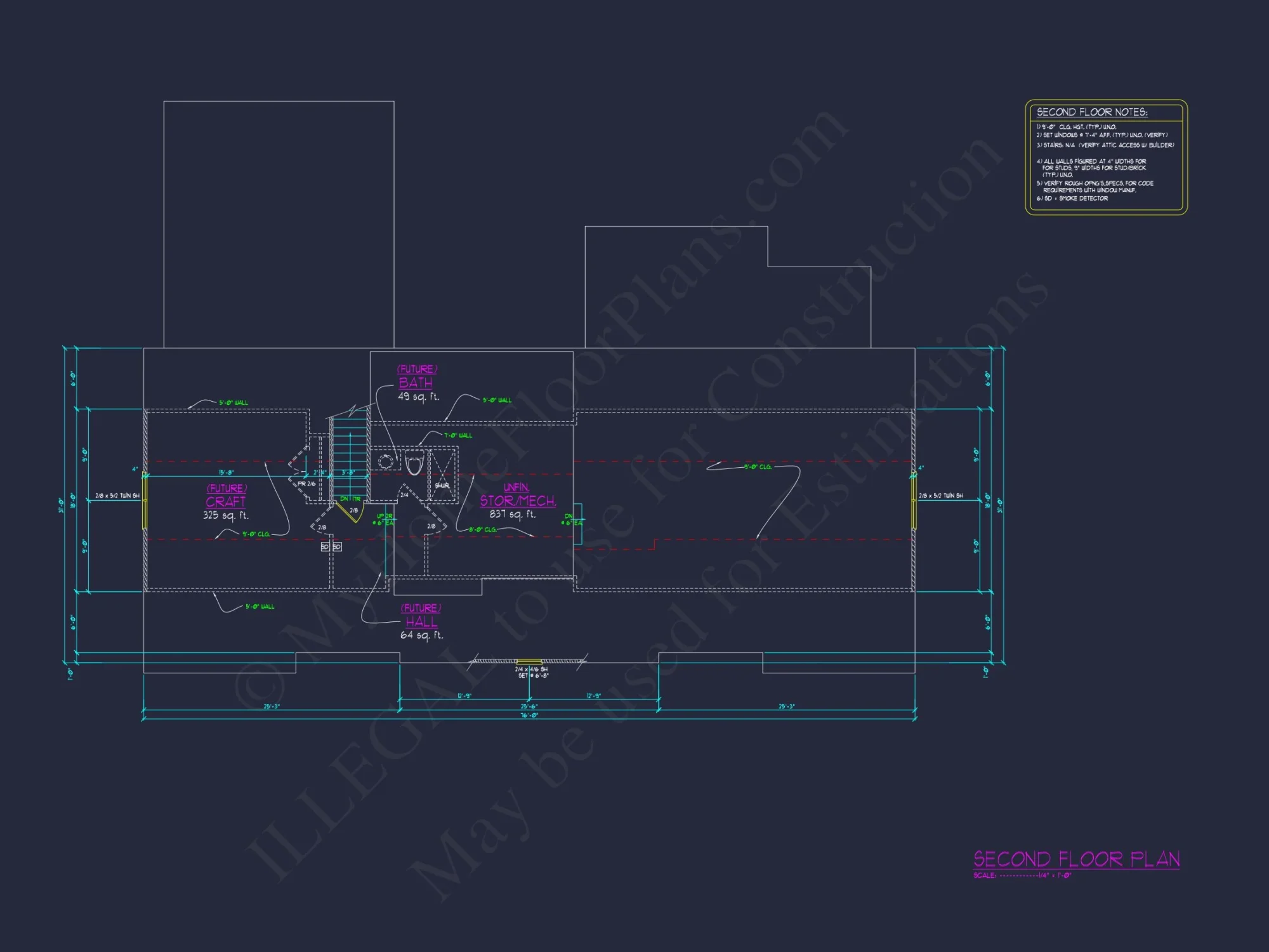 Stylish Modern Craftsman Floor Plan with Open Design