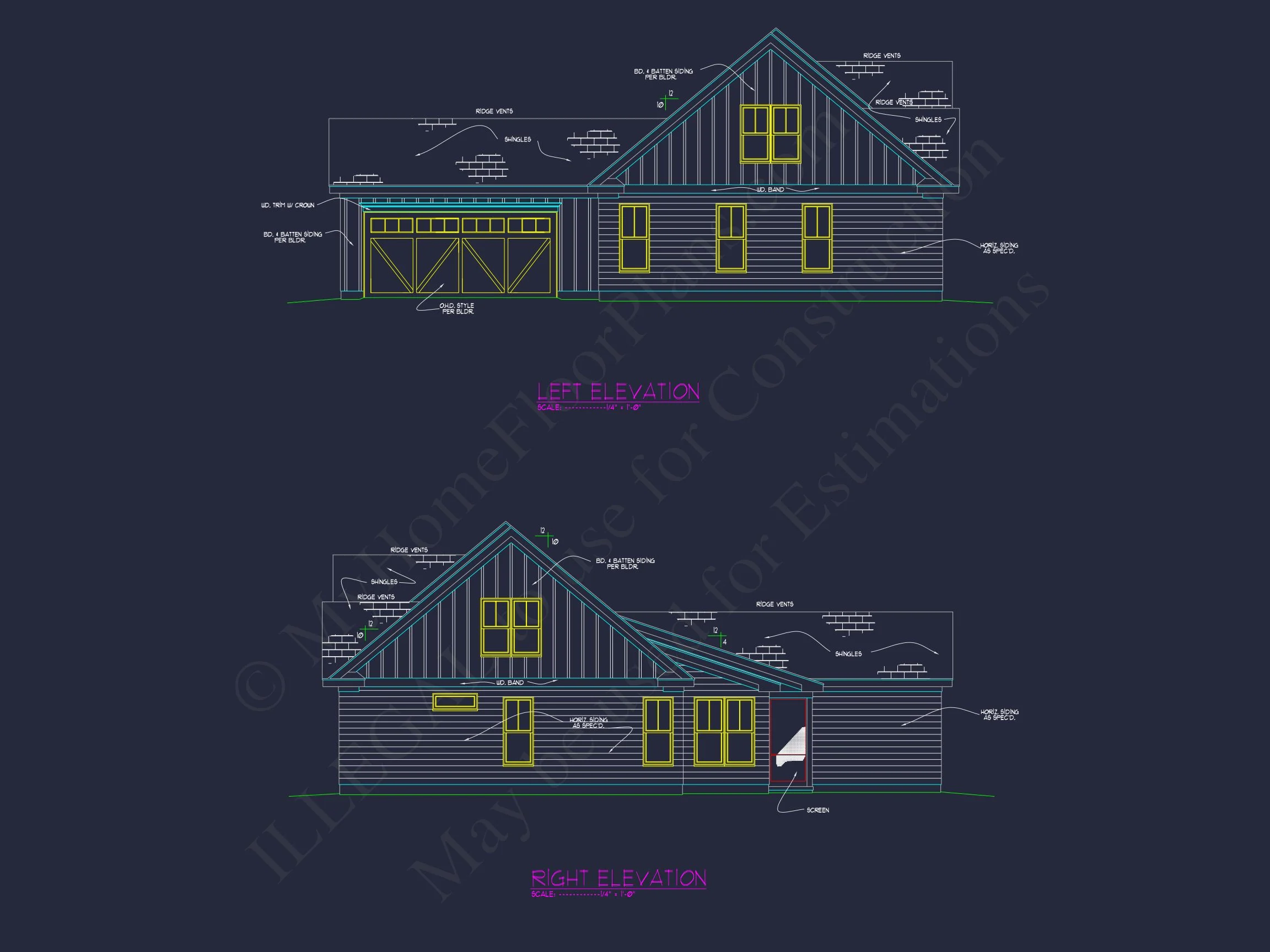 Stylish Modern Craftsman Floor Plan with Open Design