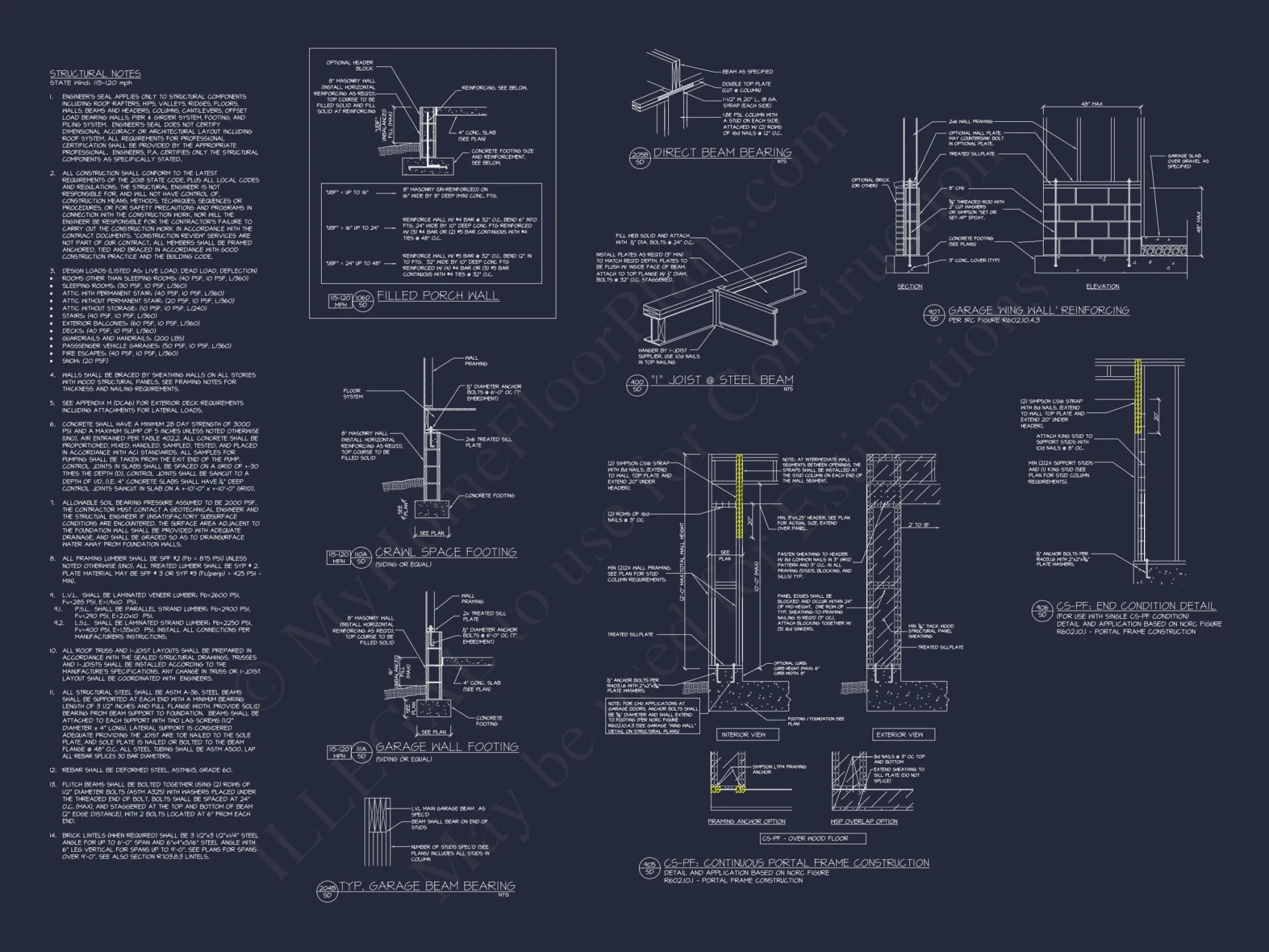 Traditional Farmhouse house Design with Detailed Floor Plan and CAD