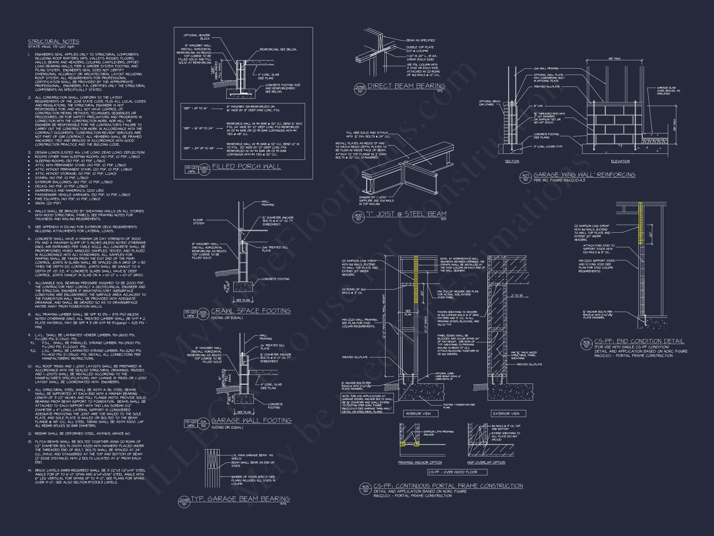 Traditional Farmhouse house Design with Detailed Floor Plan and CAD