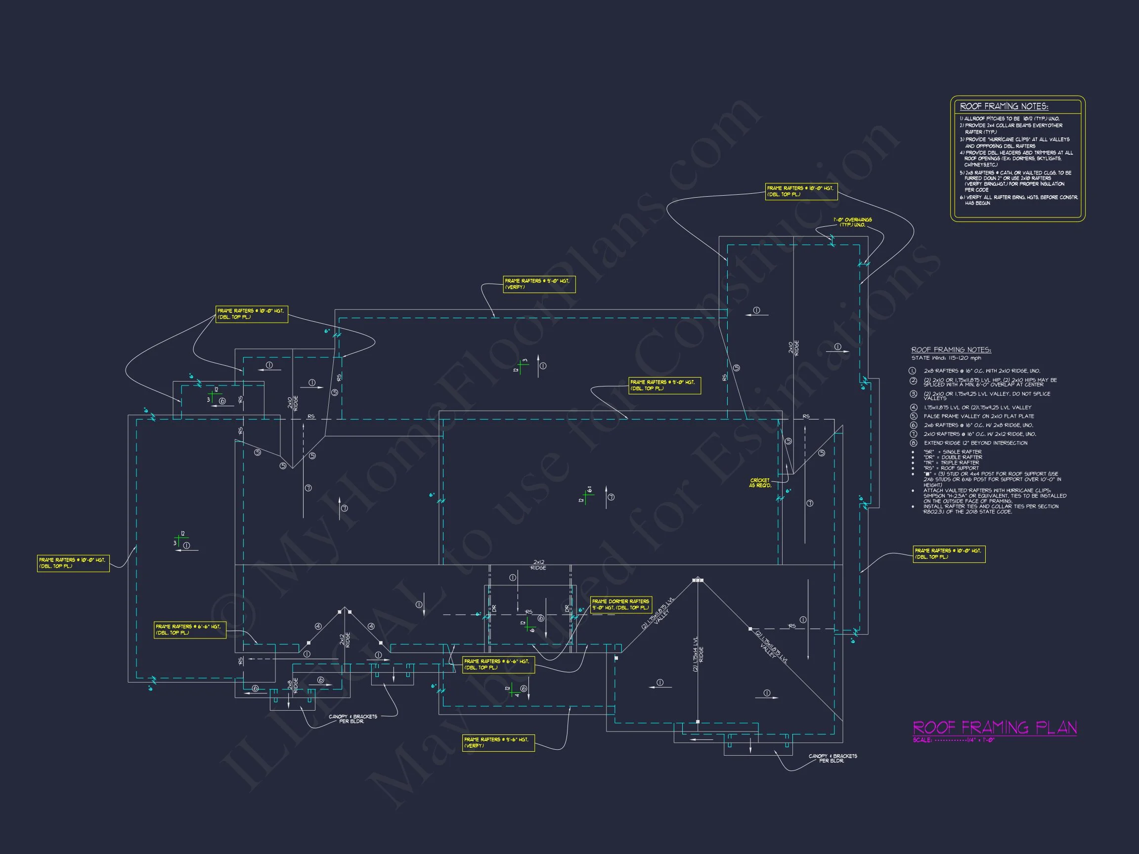 Traditional Farmhouse house Design with Detailed Floor Plan and CAD