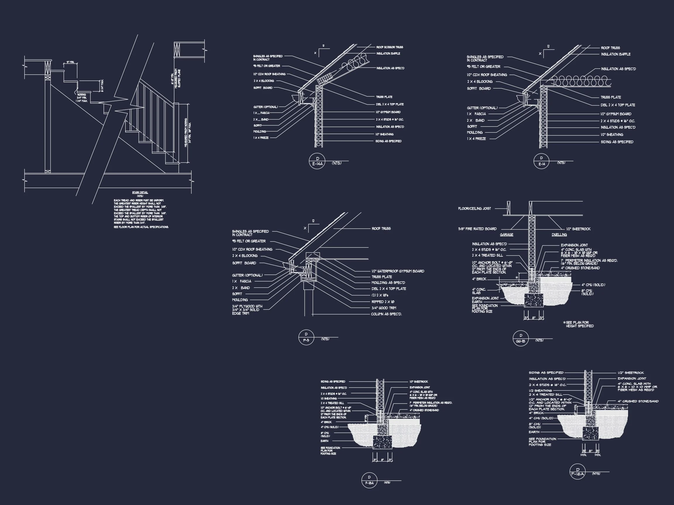 20-1952 HOUSE PLAN - Charming 2-Story House Plan with CAD Designs and Blueprints 21 Charming 2-Story house Plan with CAD Designs and Blueprints