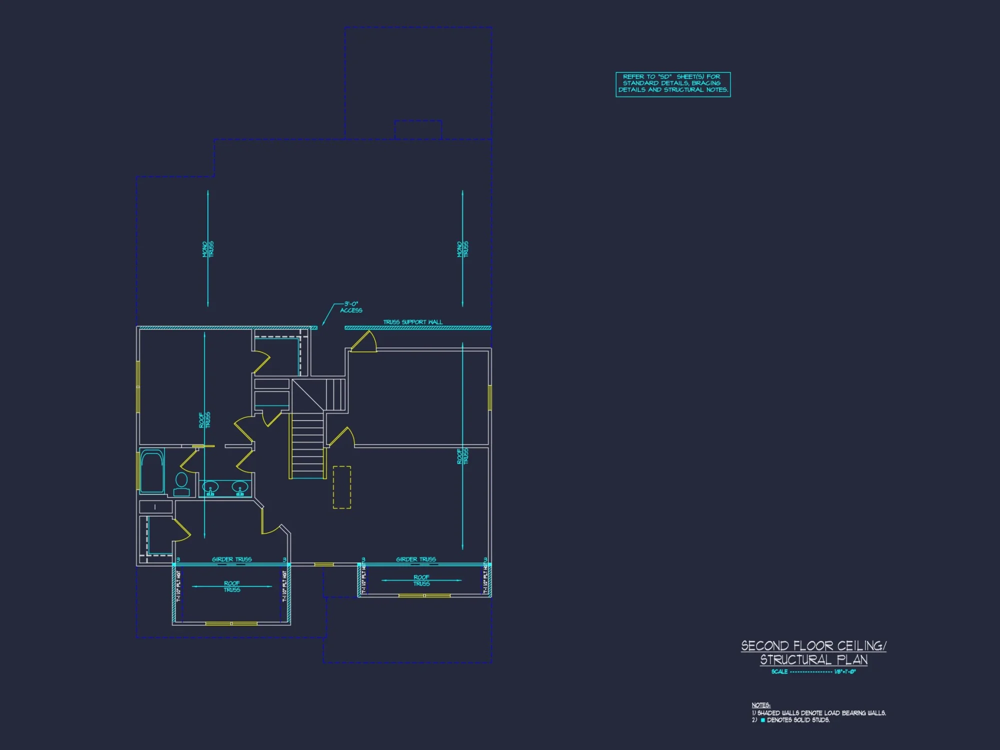 Charming 2-Story house Plan with CAD Designs and Blueprints