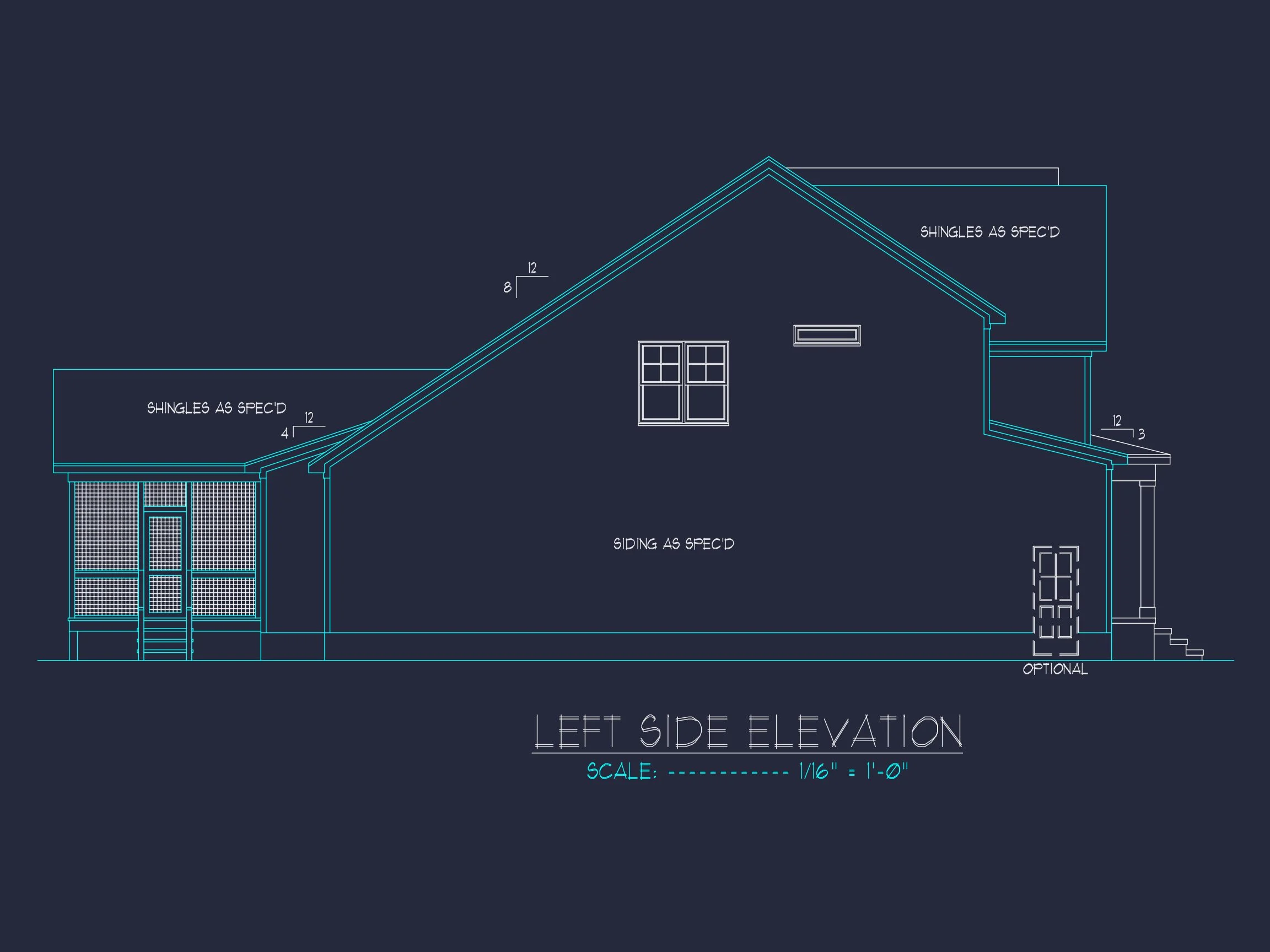 20-1952 HOUSE PLAN - Charming 2-Story House Plan with CAD Designs and Blueprints 3 Charming 2-Story house Plan with CAD Designs and Blueprints