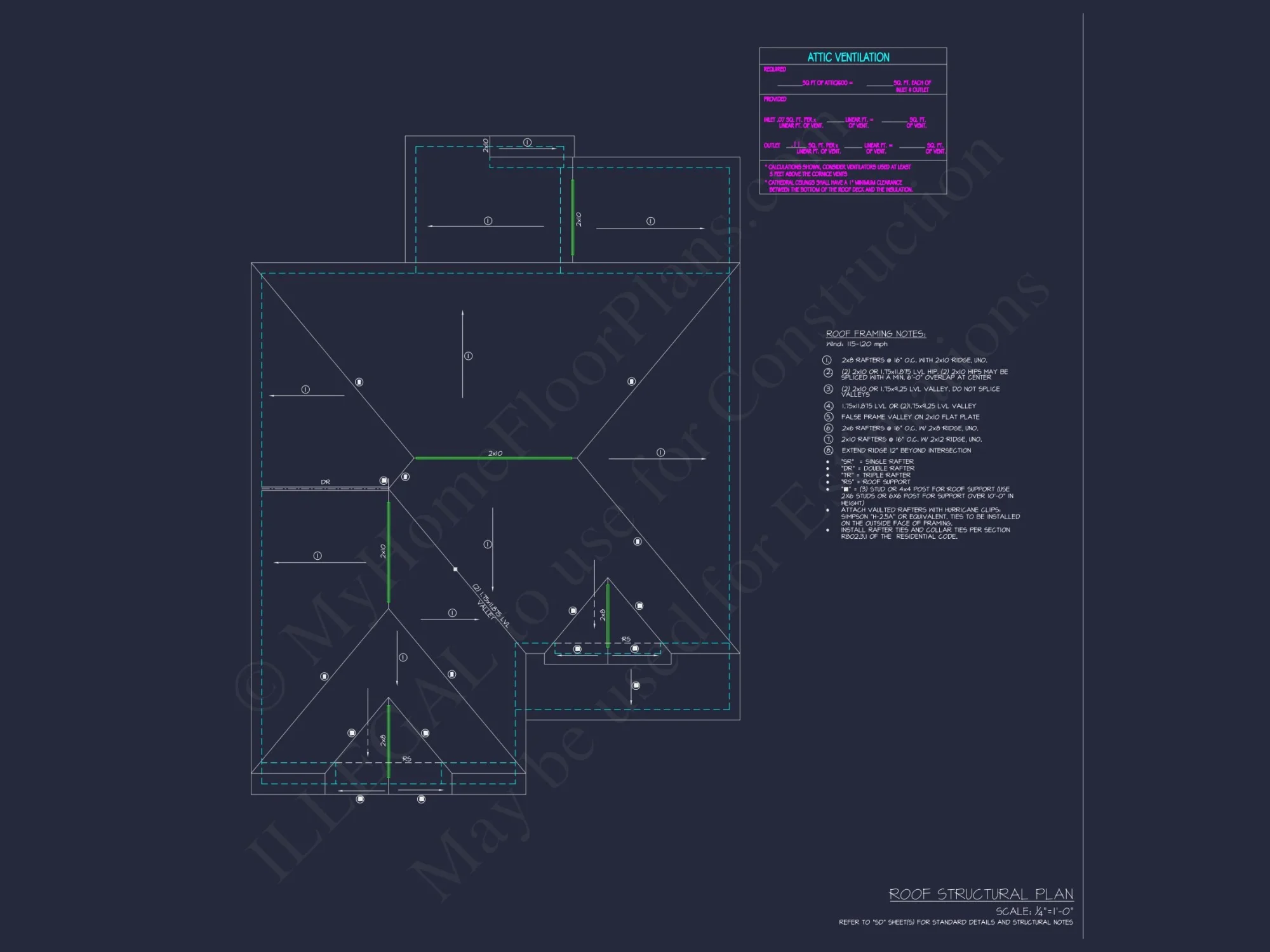 Modern Suburban house Plan with Open Floor Plan Designs