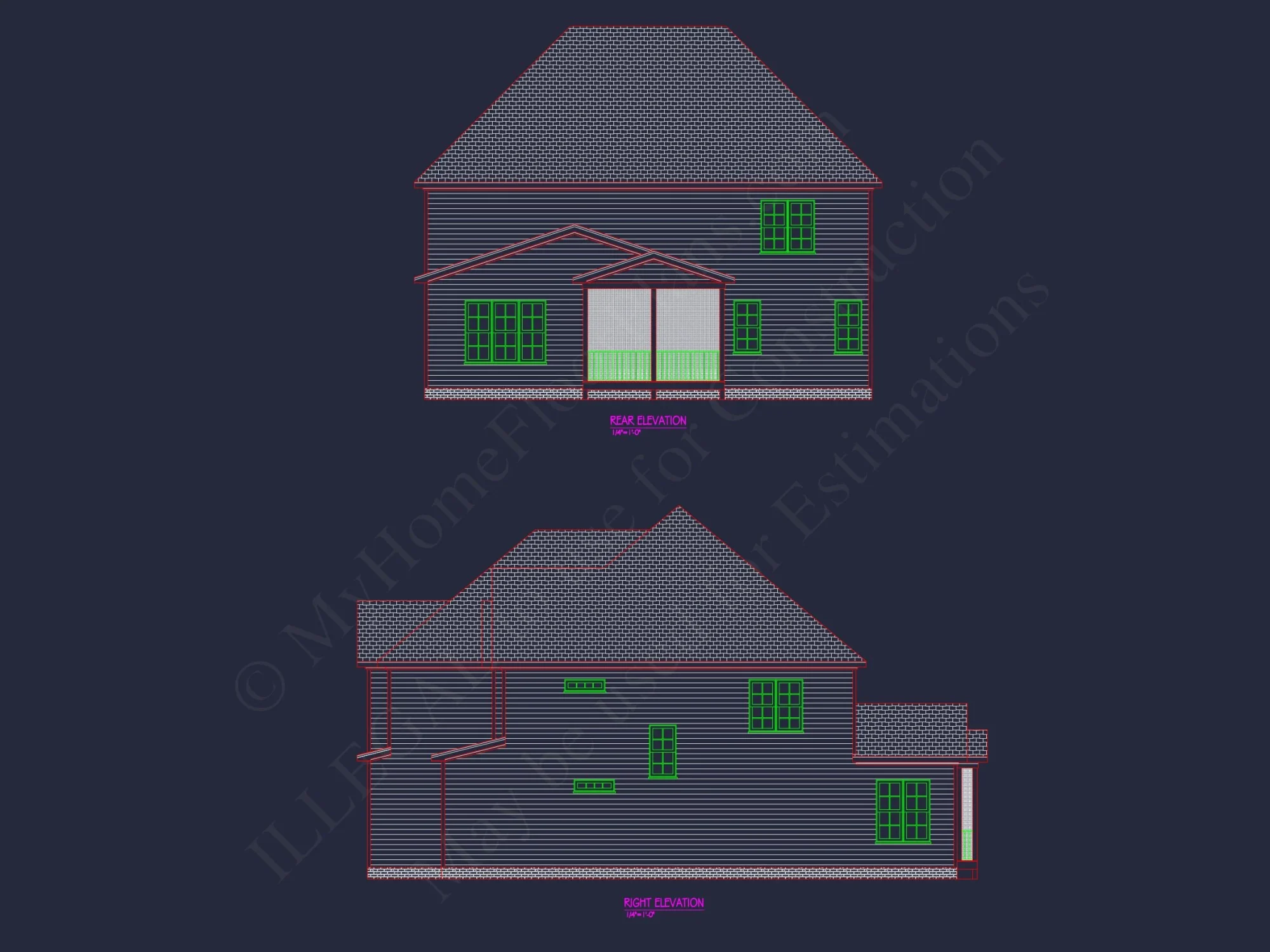 Modern Suburban house Plan with Open Floor Plan Designs