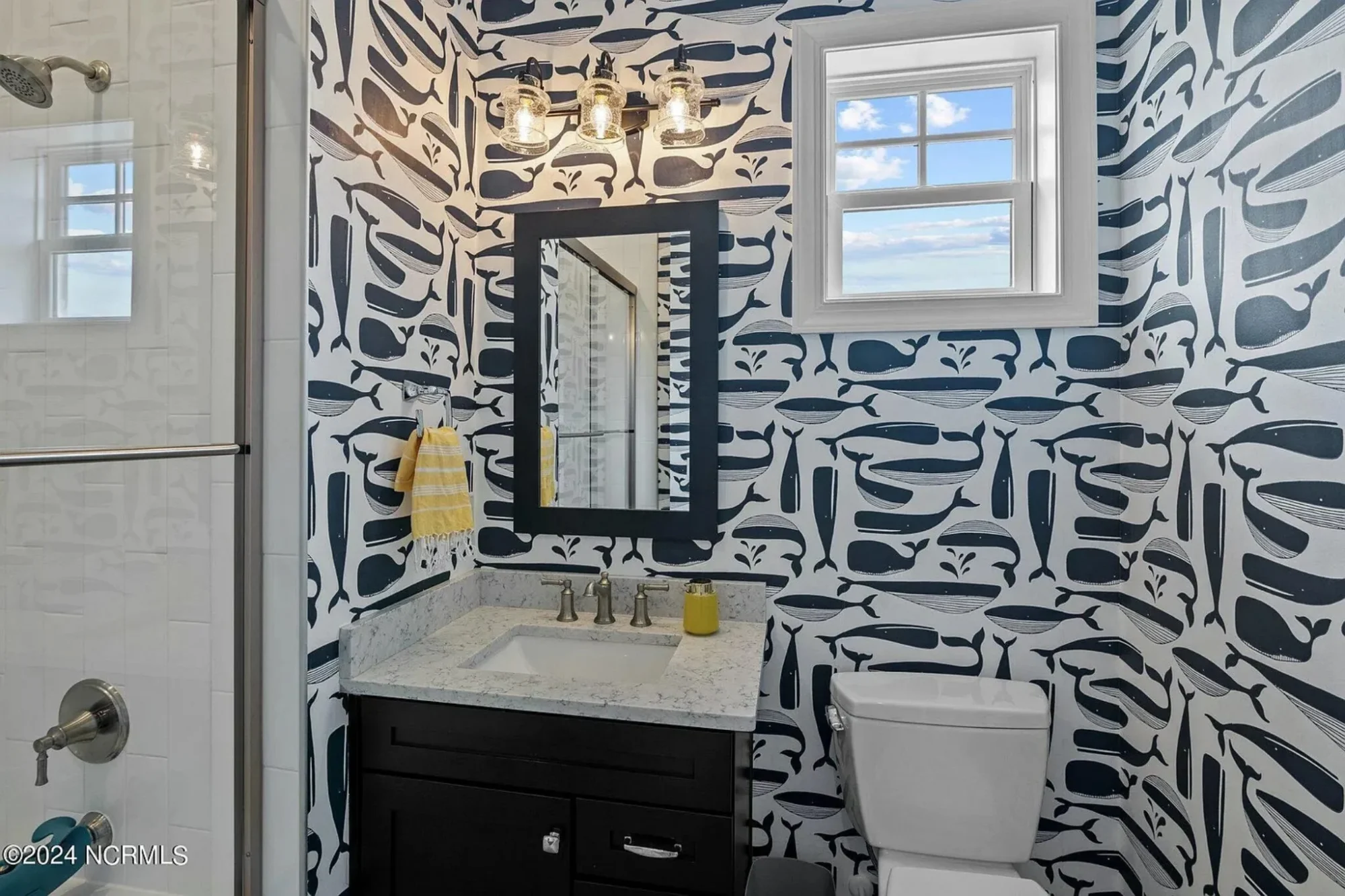 Modern house Plan with Detailed CAD Blueprint and Architecture