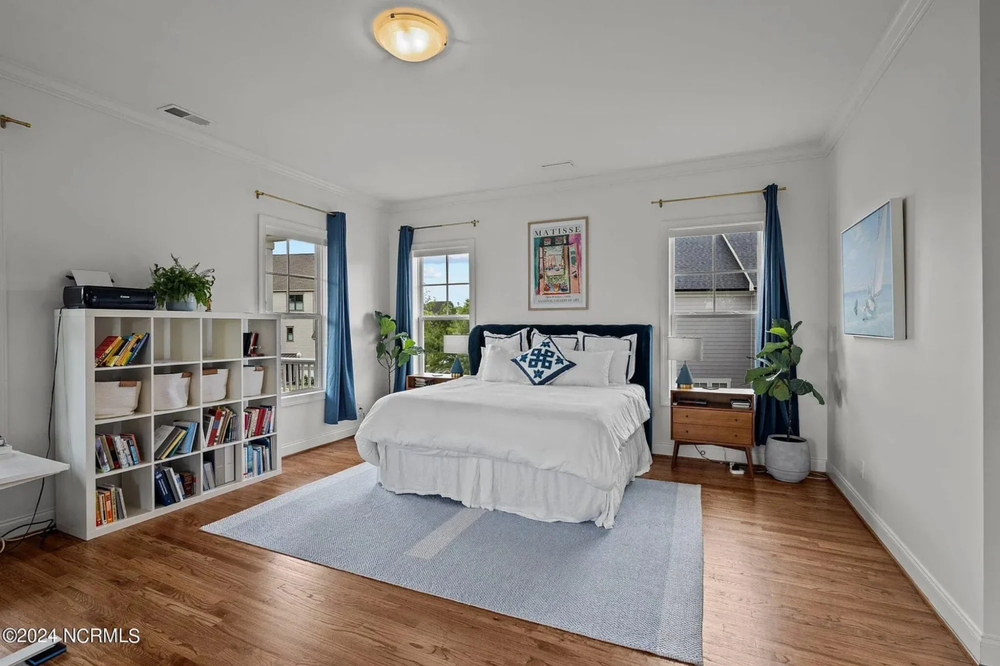 Modern house Plan with Detailed CAD Blueprint and Architecture