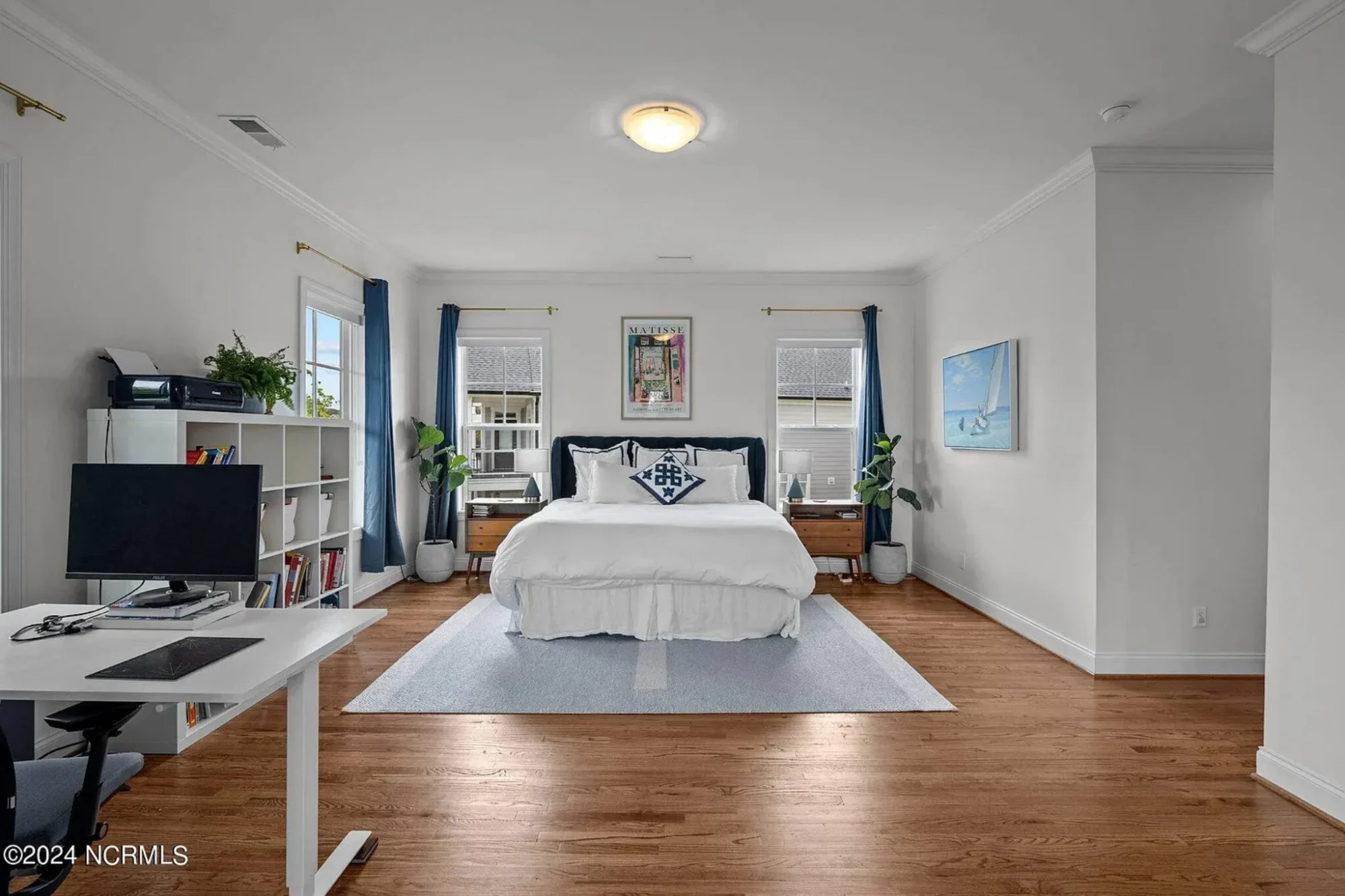 Modern house Plan with Detailed CAD Blueprint and Architecture