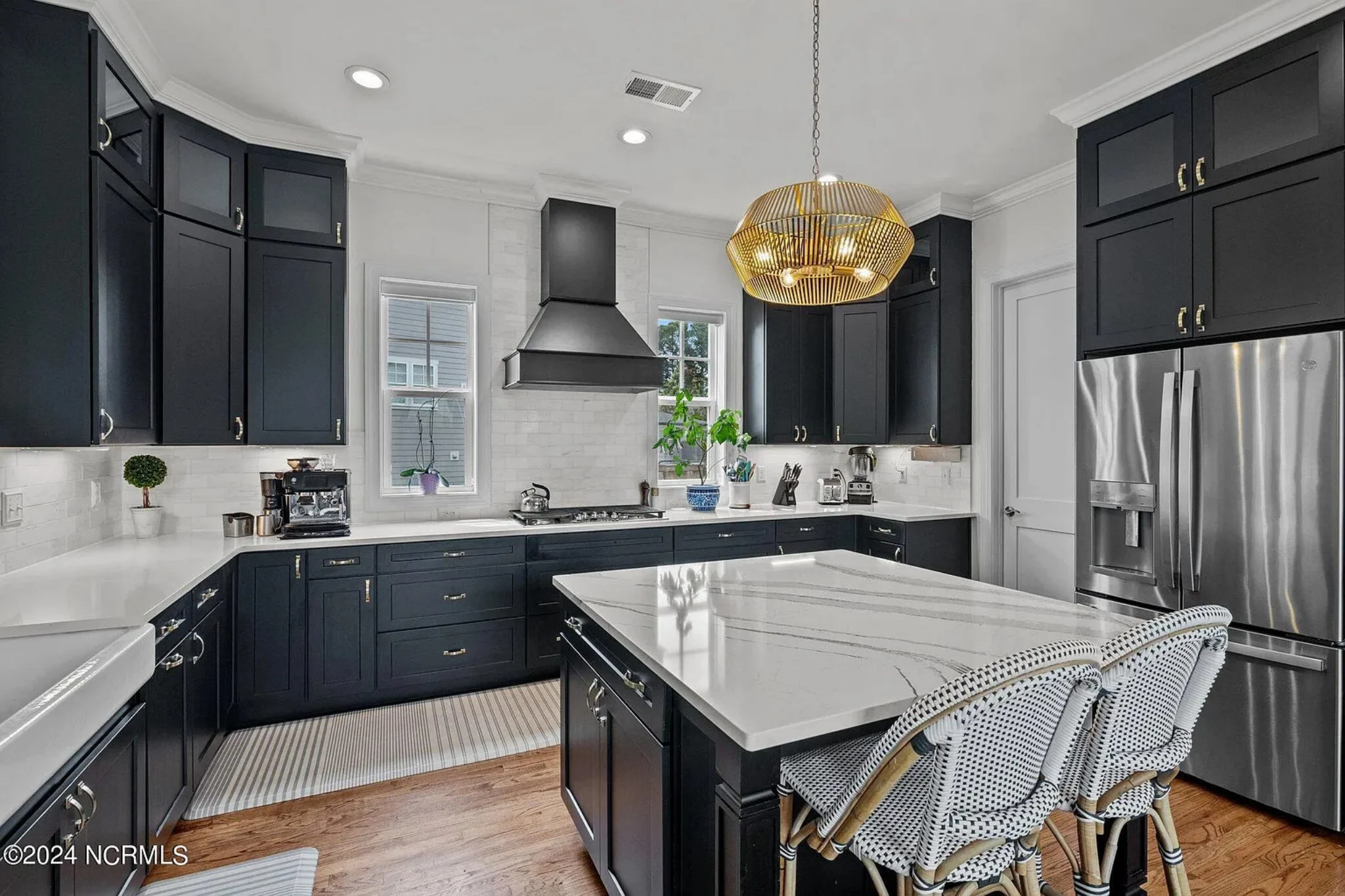 Modern house Plan with Detailed CAD Blueprint and Architecture