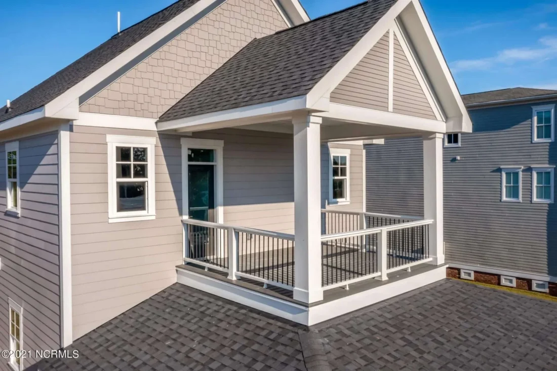 Modern 2-Story house Plan with CAD Blueprint & Designs